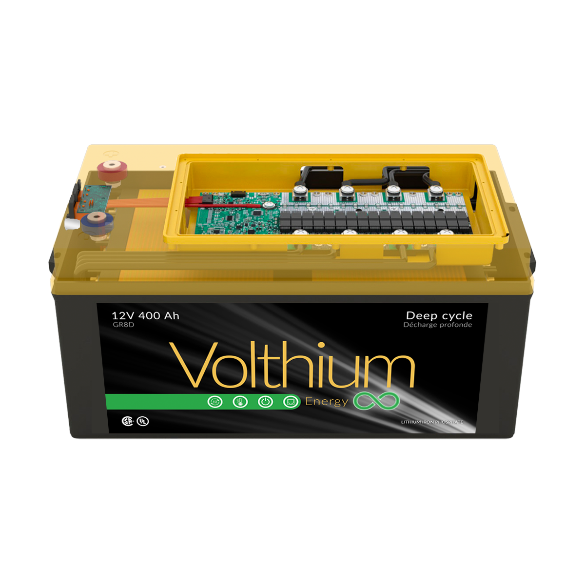 12V 400Ah Battery