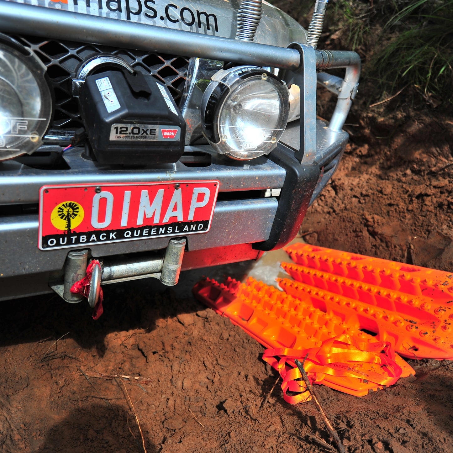 MAXTRAX MKII Recovery Boards - Safety Orange