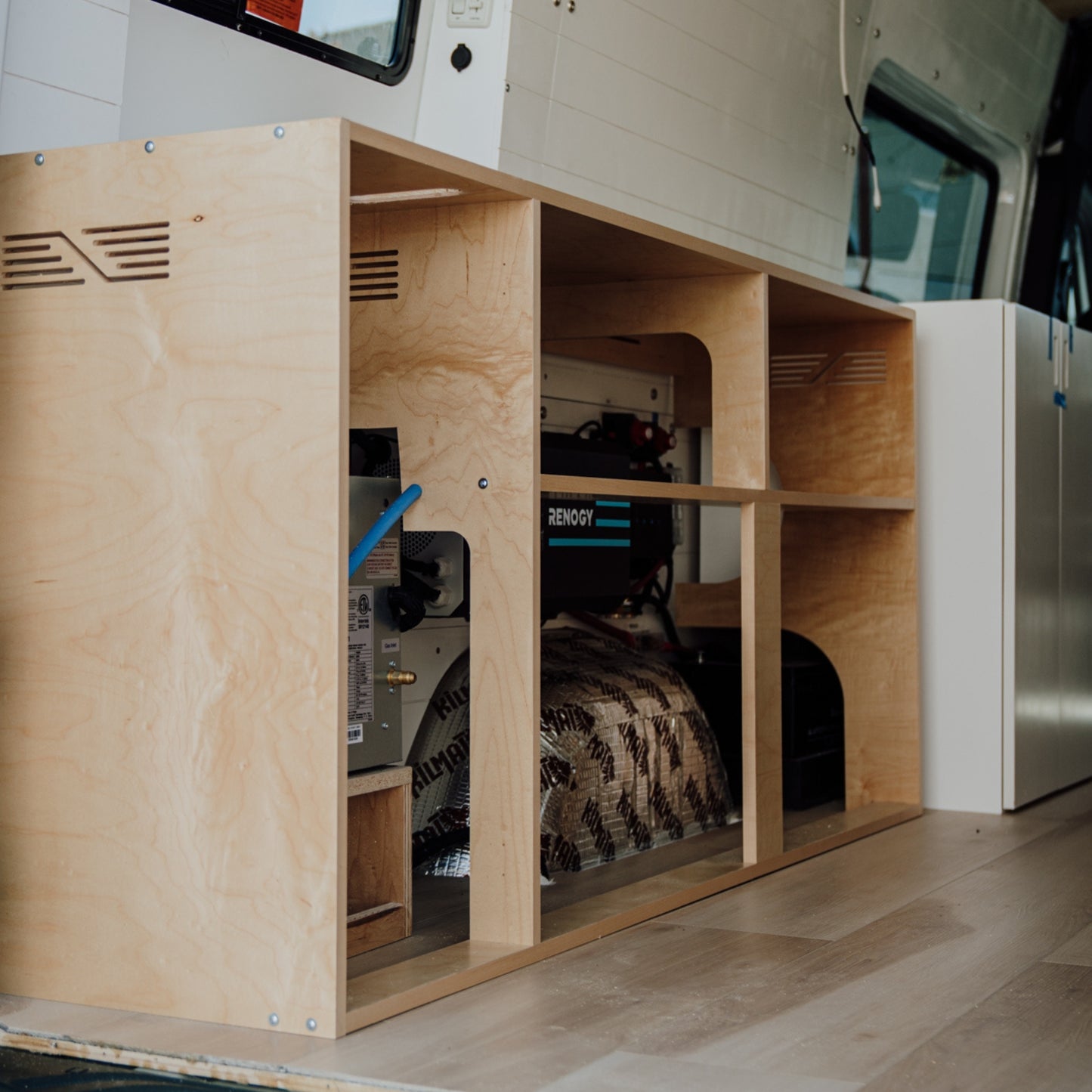 Serge Supply Wheel Well Cabinets