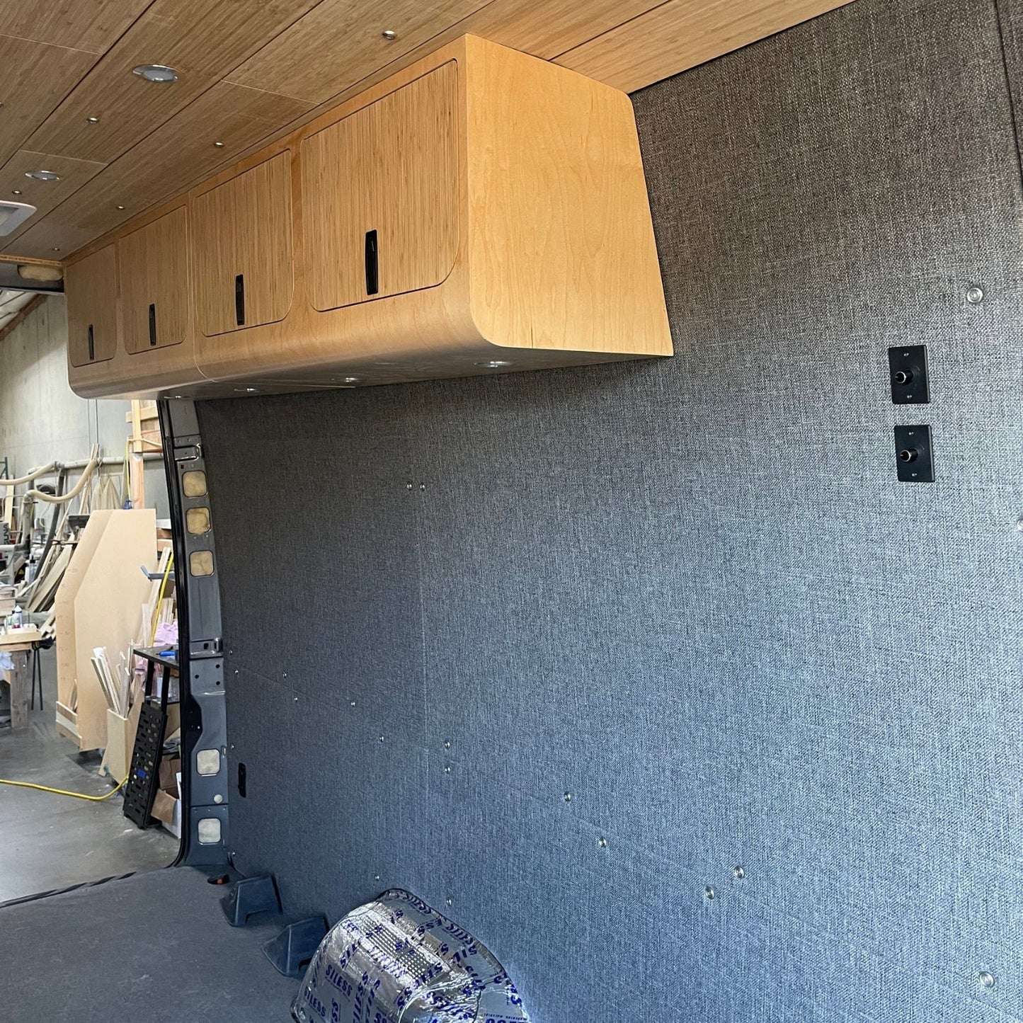 Sprinter 170 Wall Panel Kit - Upholstered