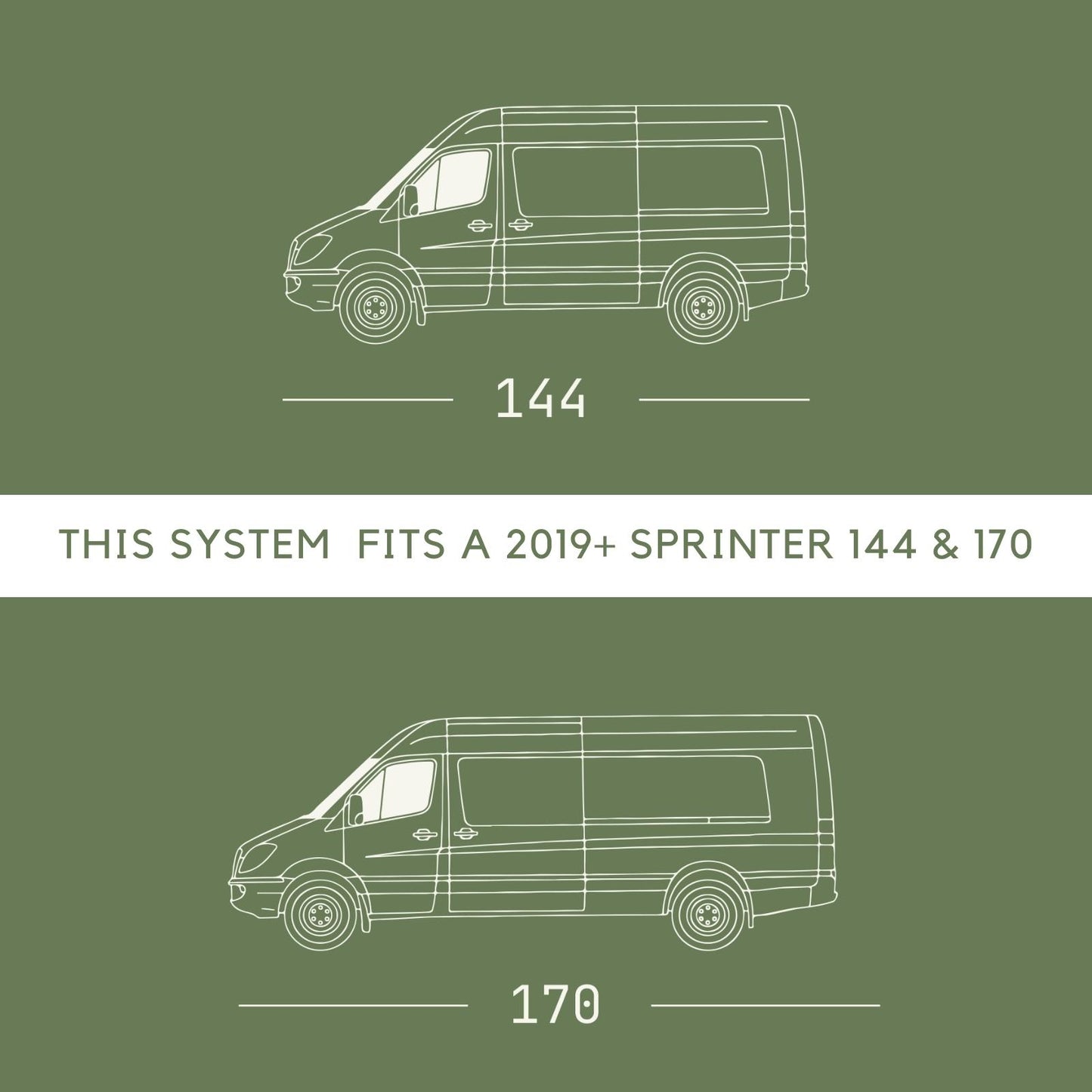 Sprinter Mule Carrier System (Passenger Side)