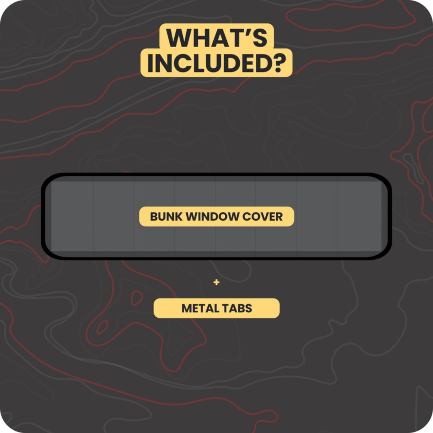Bunk Window Cover - AMA