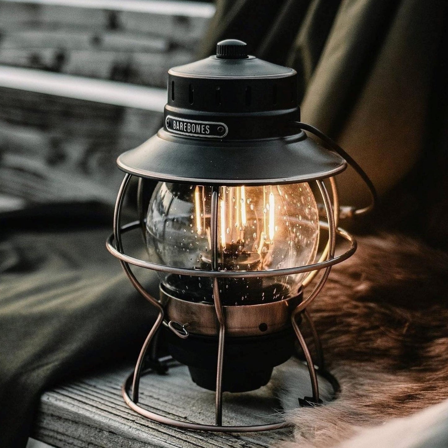 Railroad Lantern - Antique Bronze