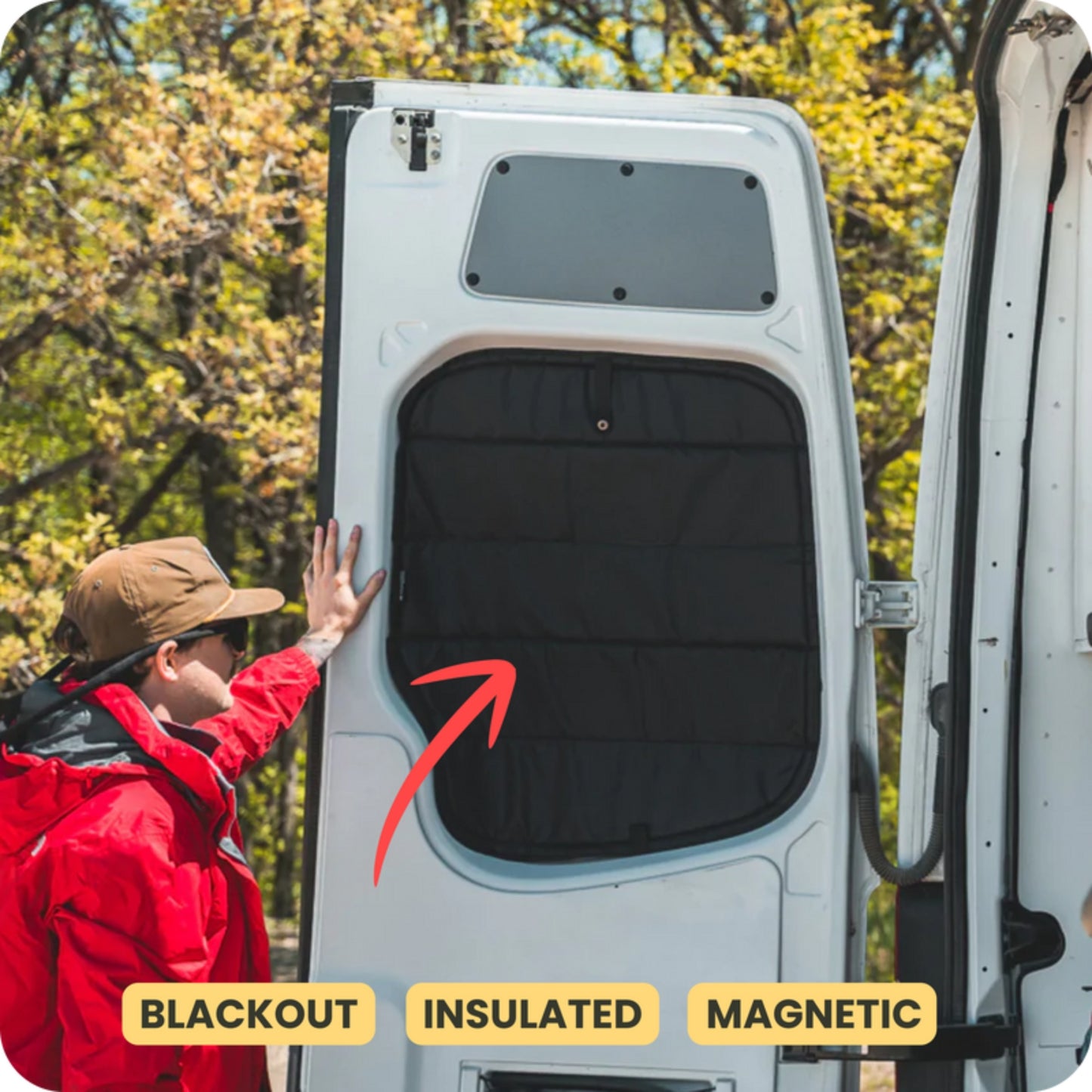 Sprinter Rear Window Cover Set