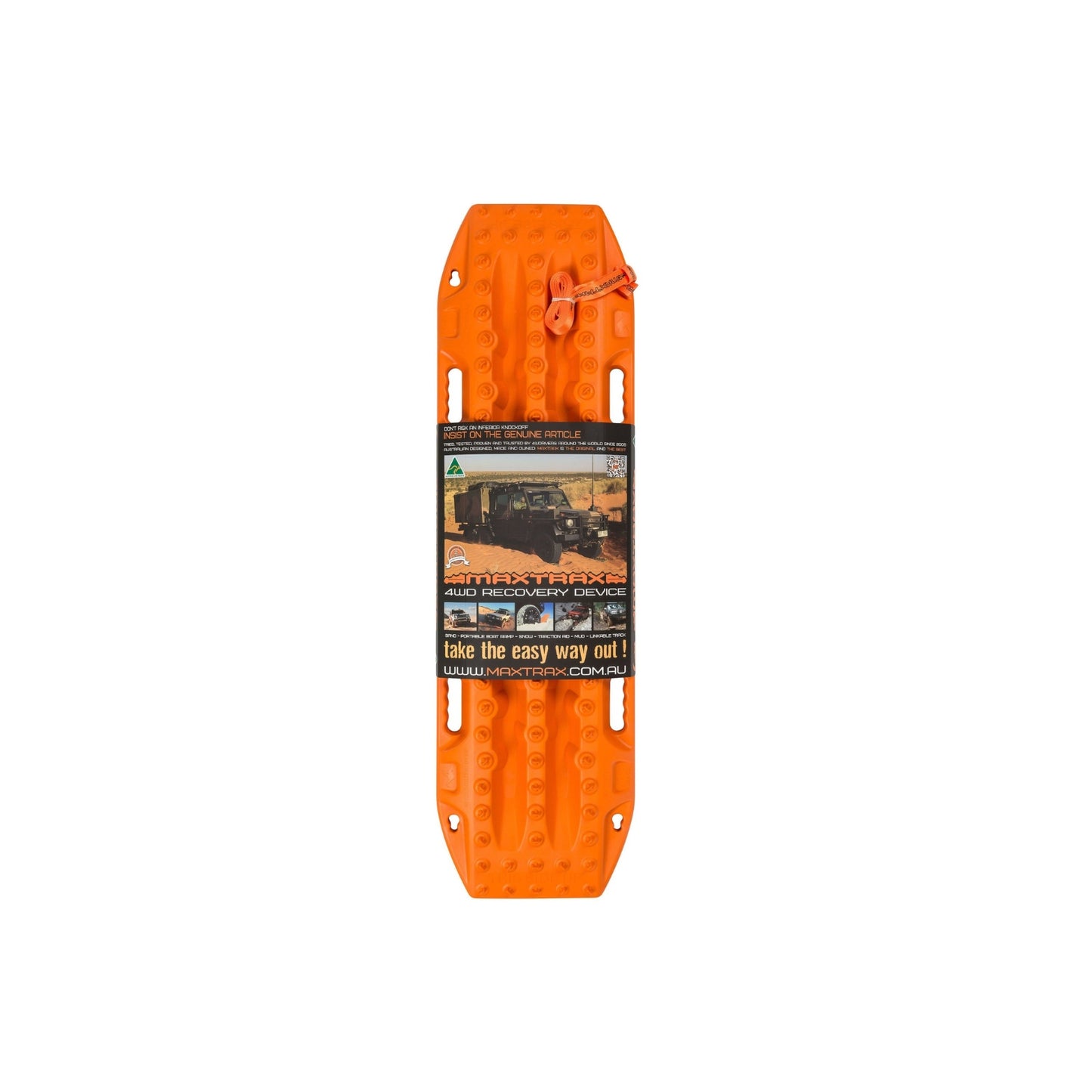 MAXTRAX MKII Recovery Boards - Safety Orange