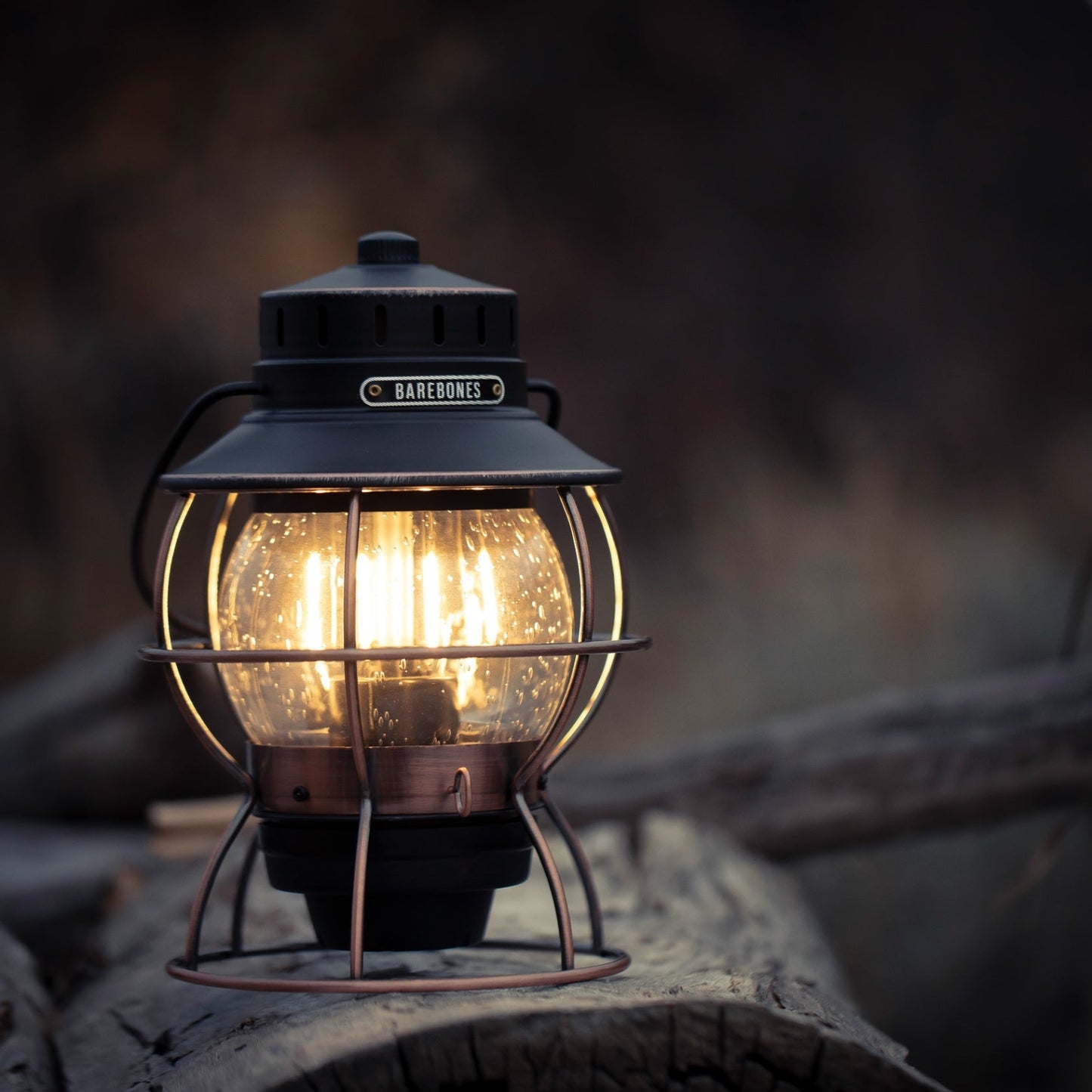 Railroad Lantern - Ocean Blue