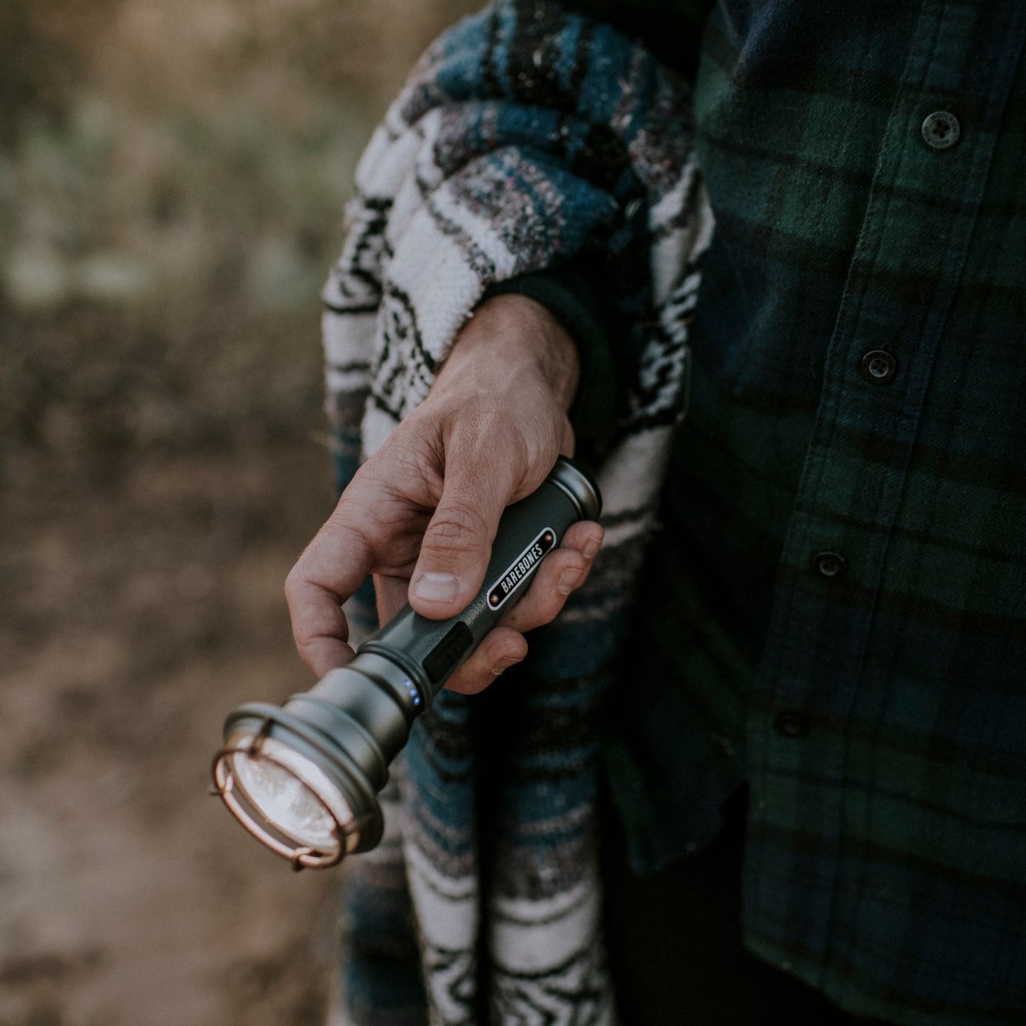 Vintage Flashlight - Gunmetal