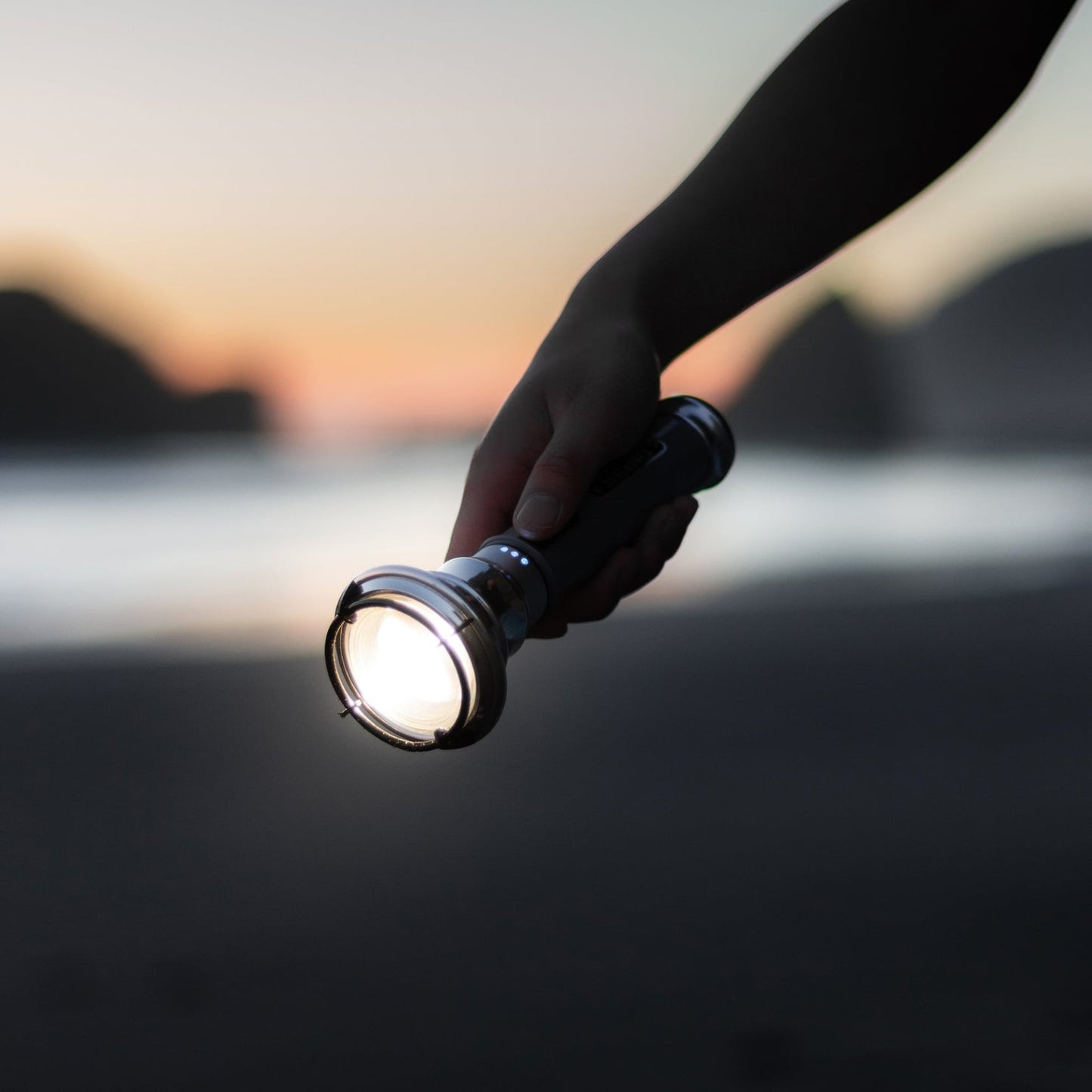 Vintage Flashlight - Gunmetal