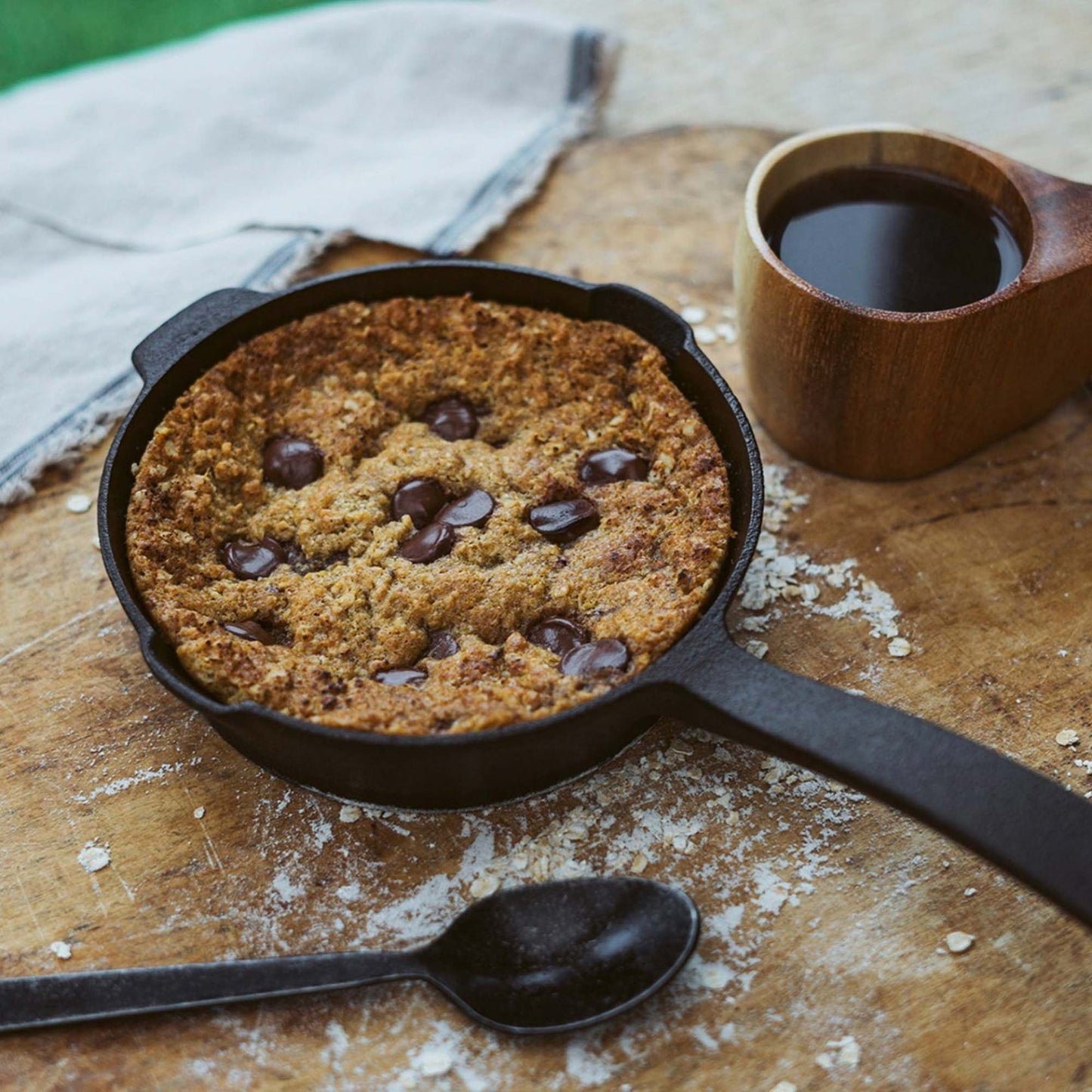 ALL-IN-ONE CAST IRON SKILLET