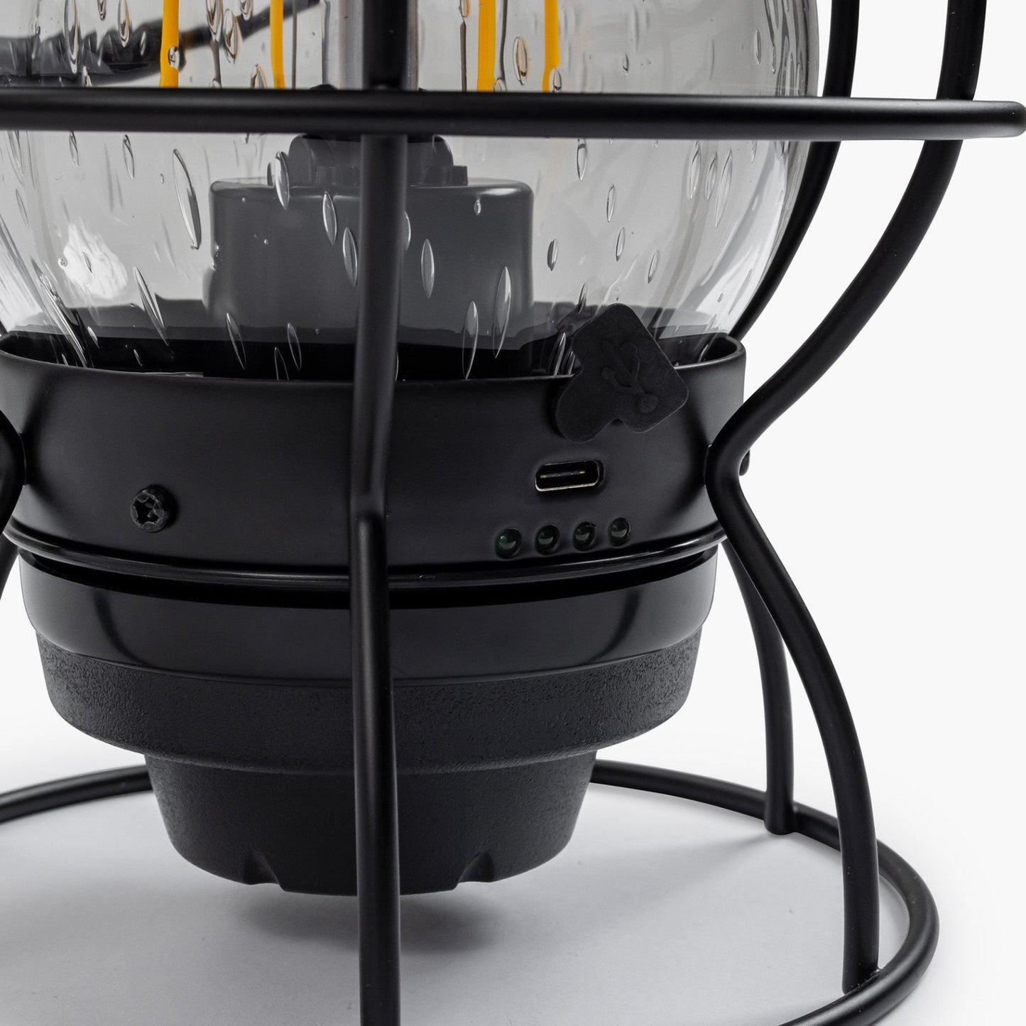 Railroad Lantern -Slate Grey