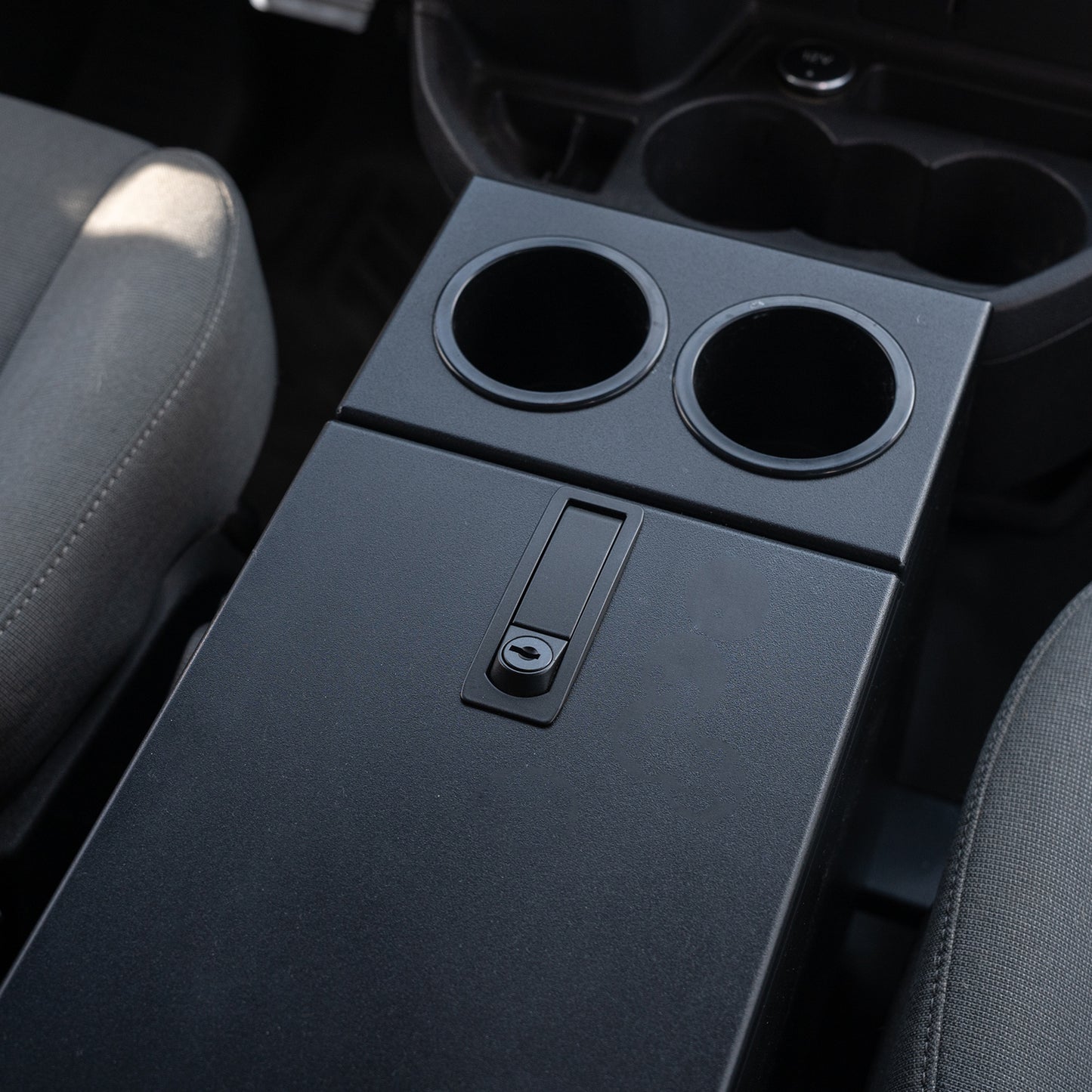 Transit Center Console Lock Box