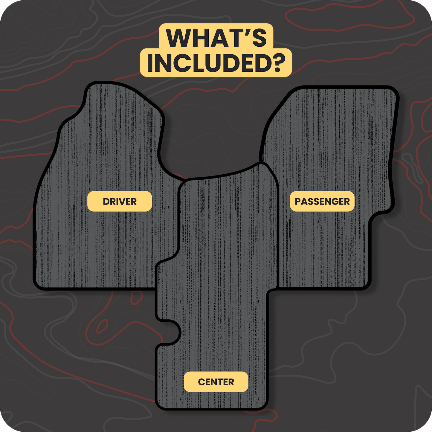 Front Cab Floor Mats