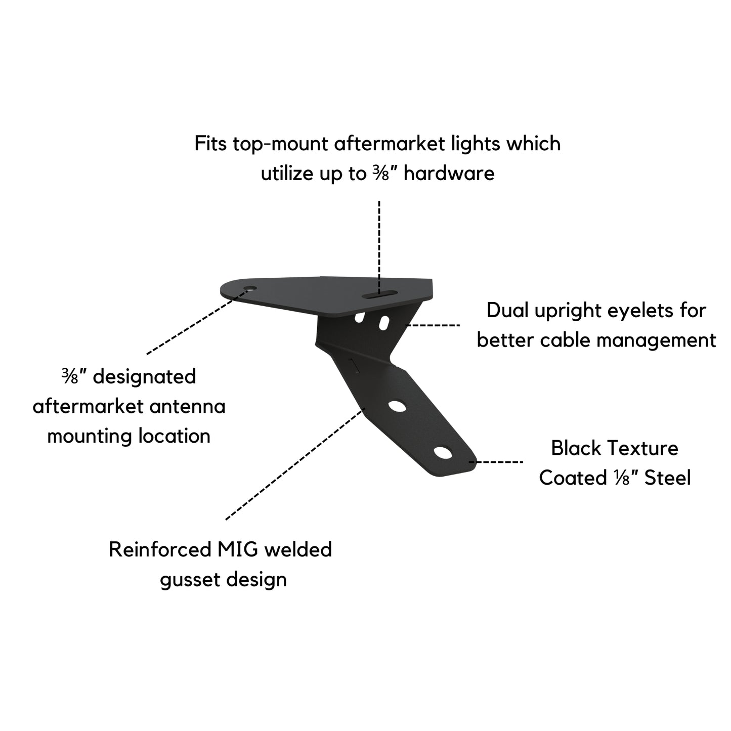 Sprinter Hood Light Mount Kit