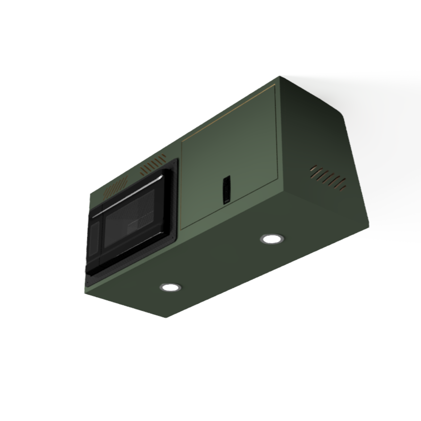 Microwave Cabinet for Sprinter, Transit and Promaster Vans