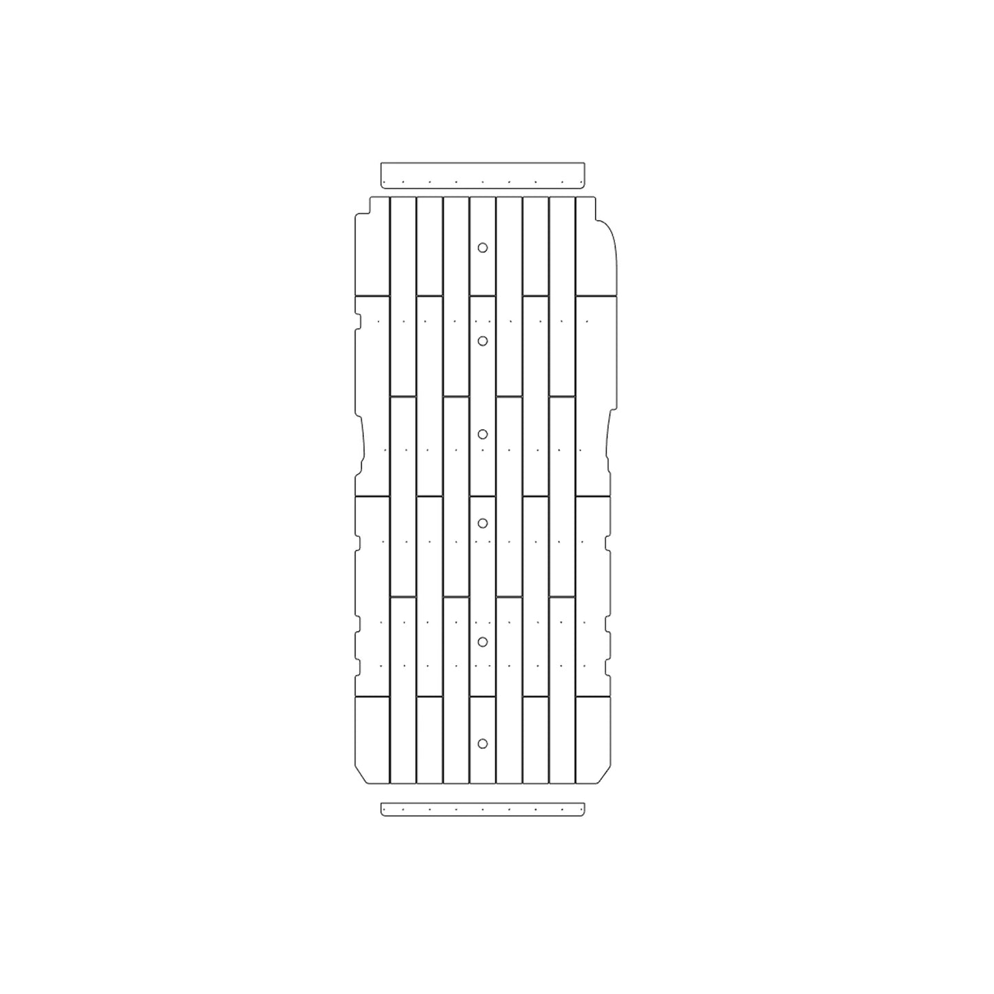 Serg Supply Promaster Ceiling Kit 159"