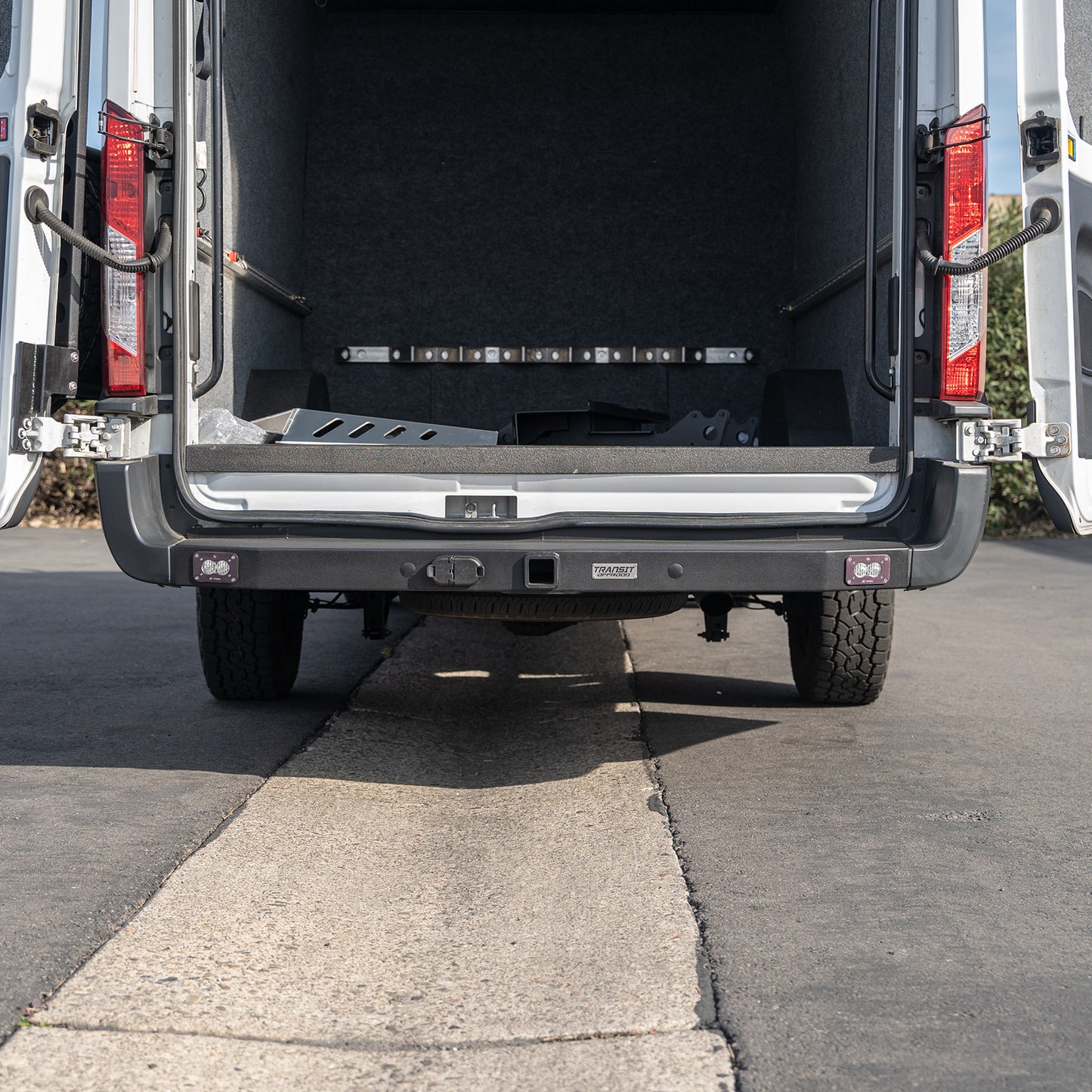 Transit Heavy Duty Rear Bumper