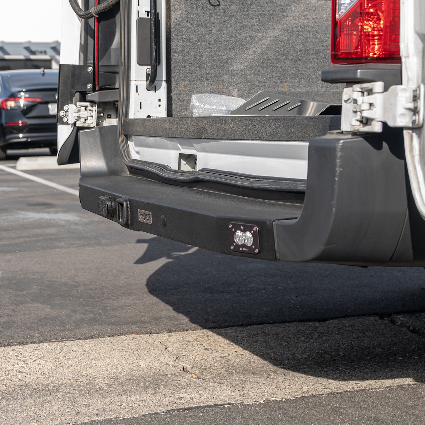 Transit Heavy Duty Rear Bumper