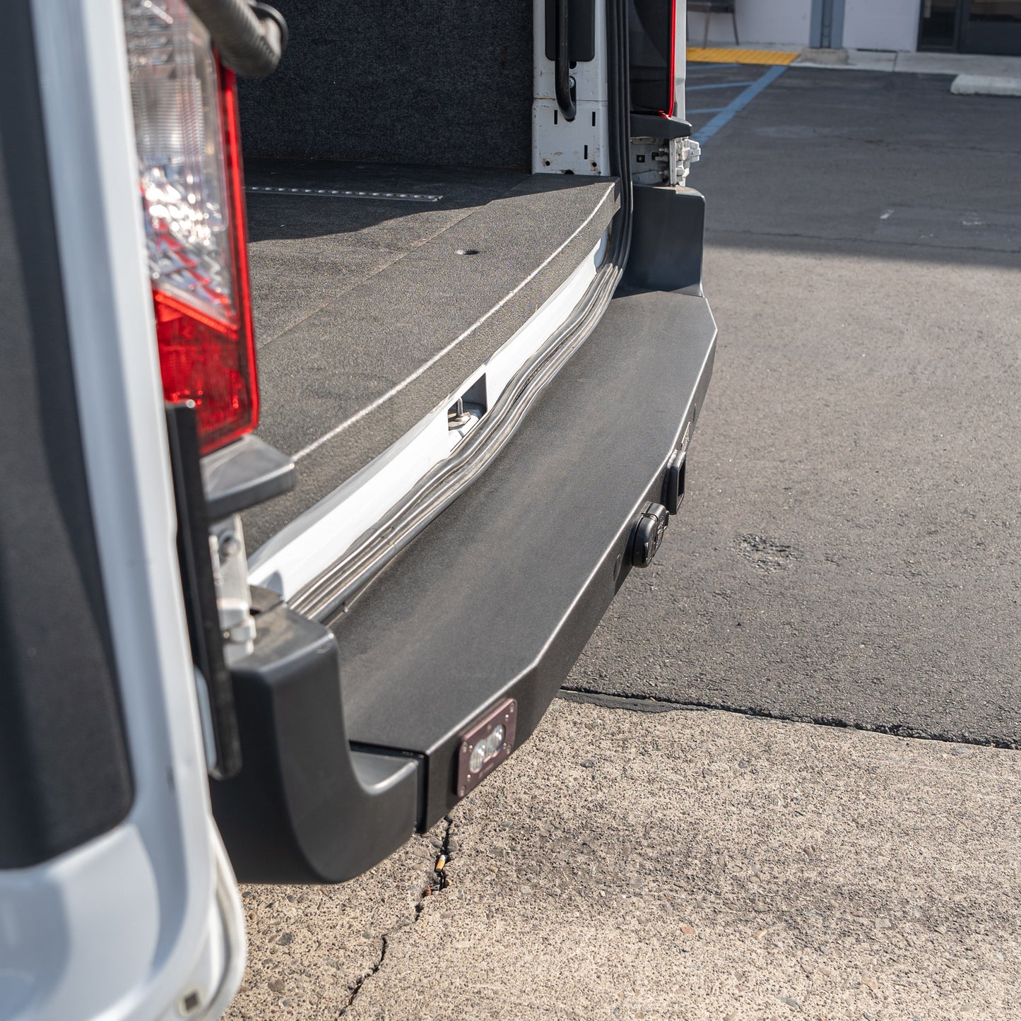 Transit Heavy Duty Rear Bumper