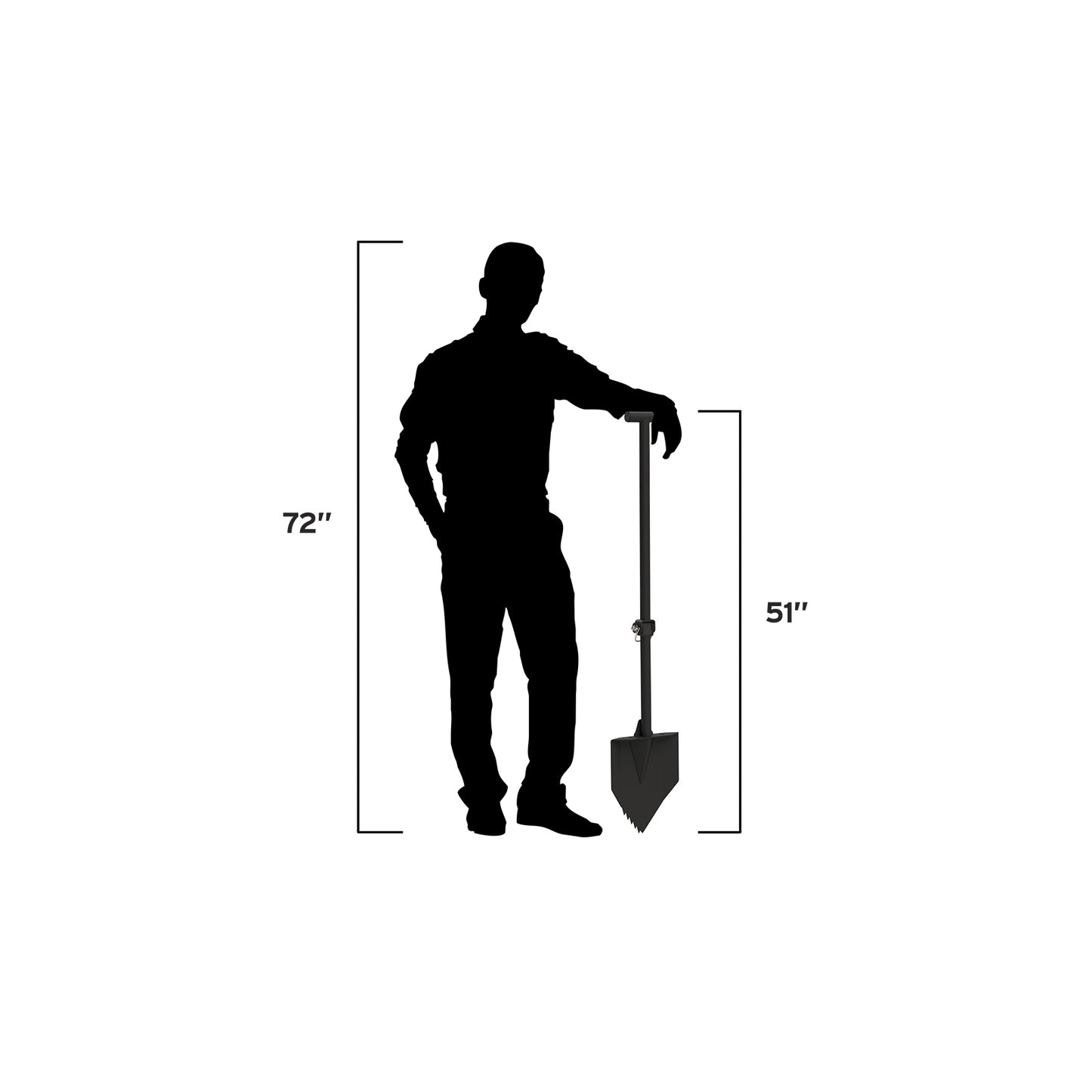 Mule Pack Shovel Mount Set