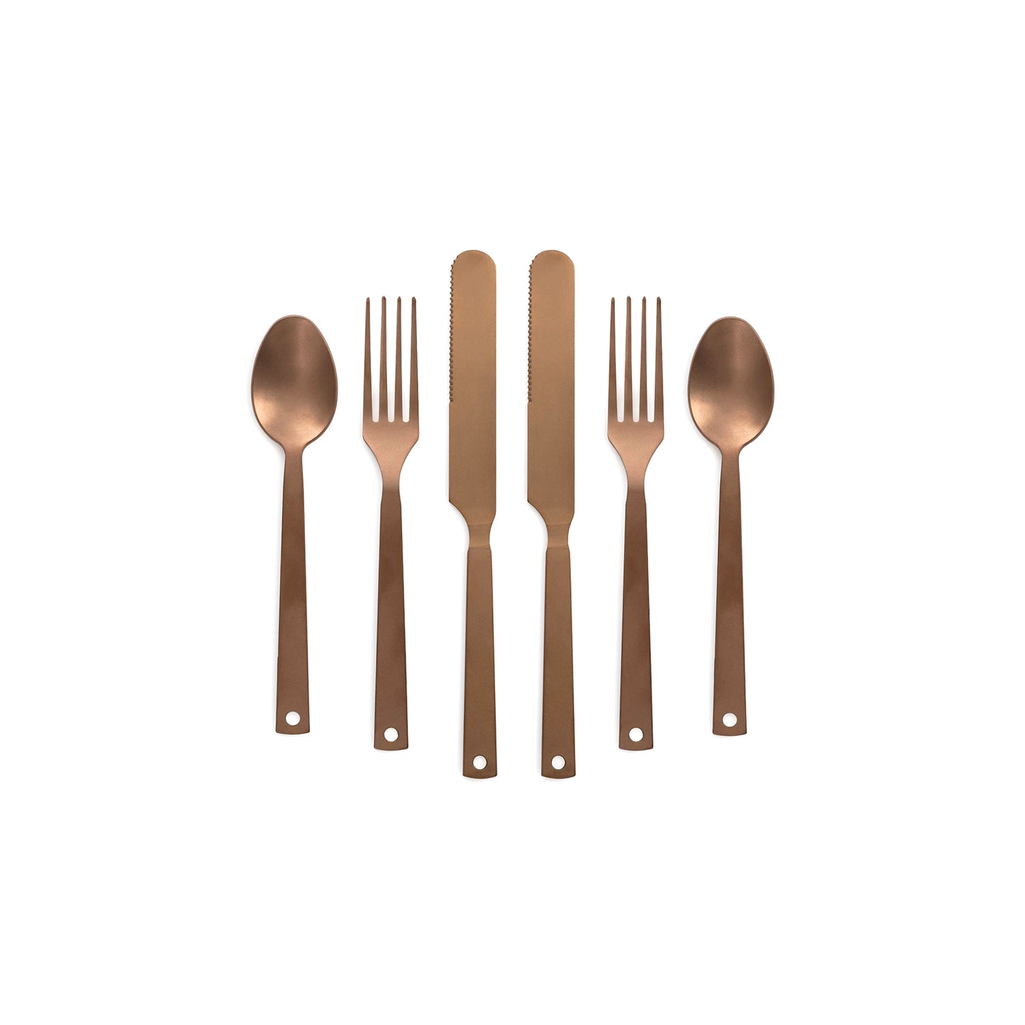 Flatware Camper Van Set - COPPER