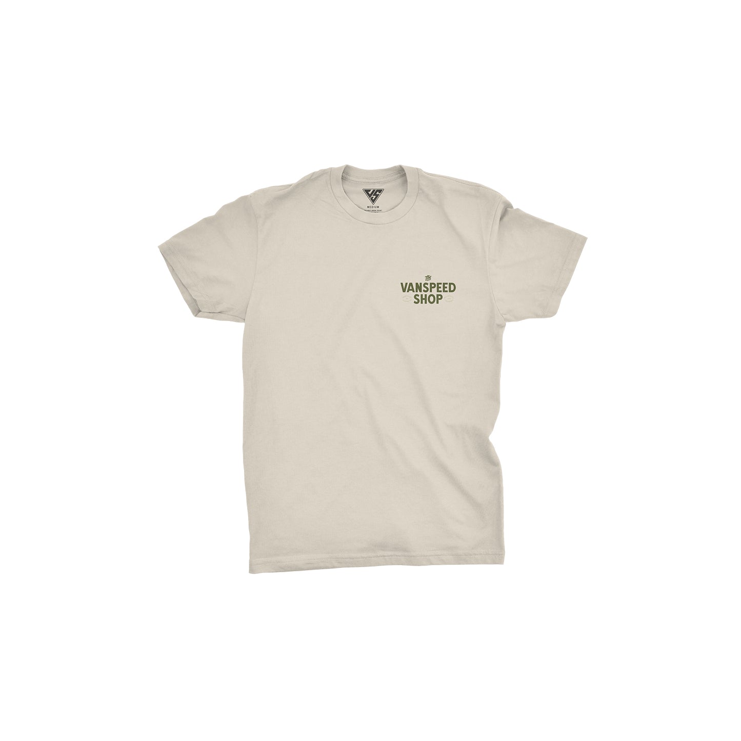 Vanspeed Shop Tee - Bone