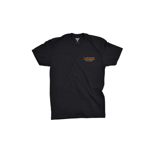 Vanspeed Brando Tee - Black w/ Orange