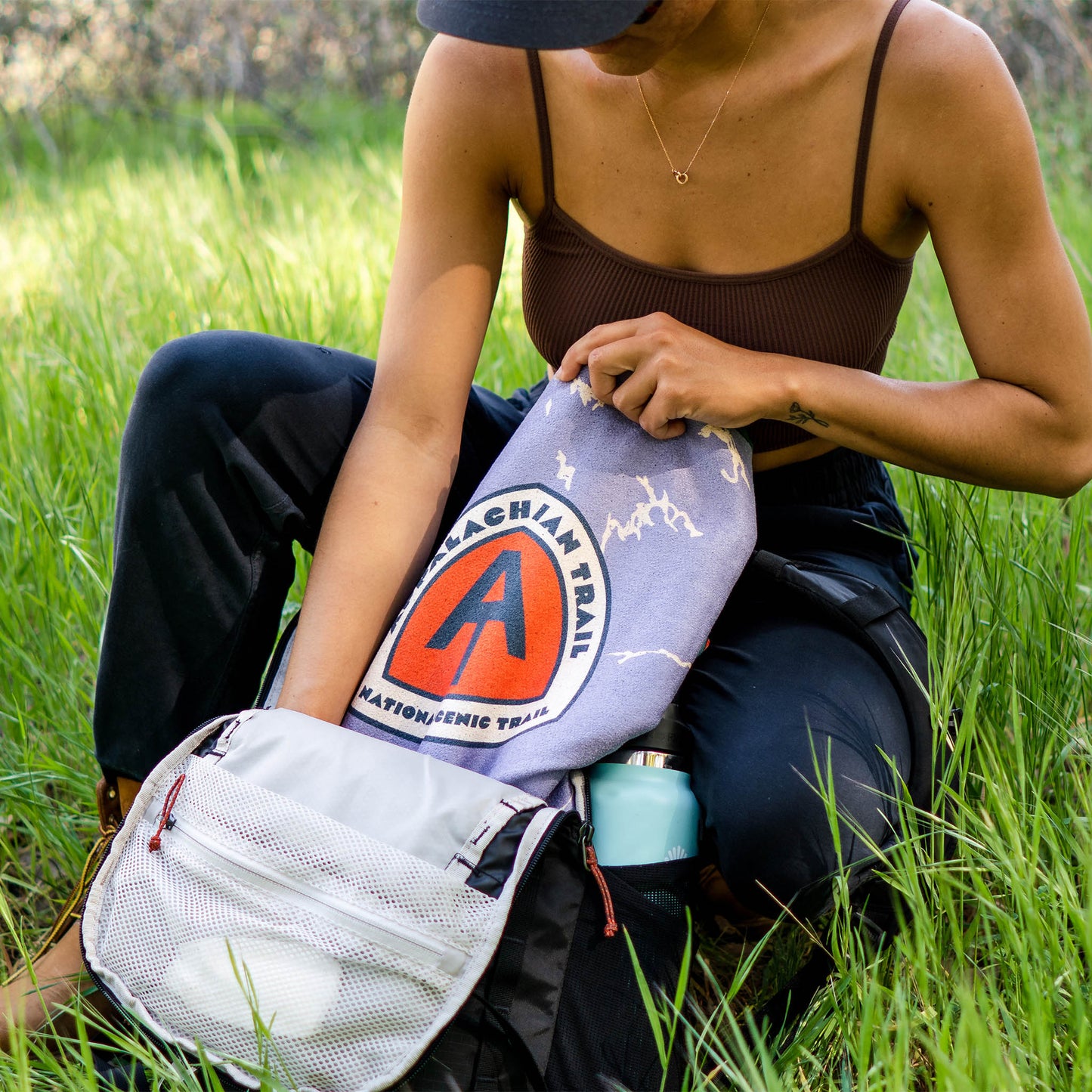 Original Towel: Appalachian Trail Map