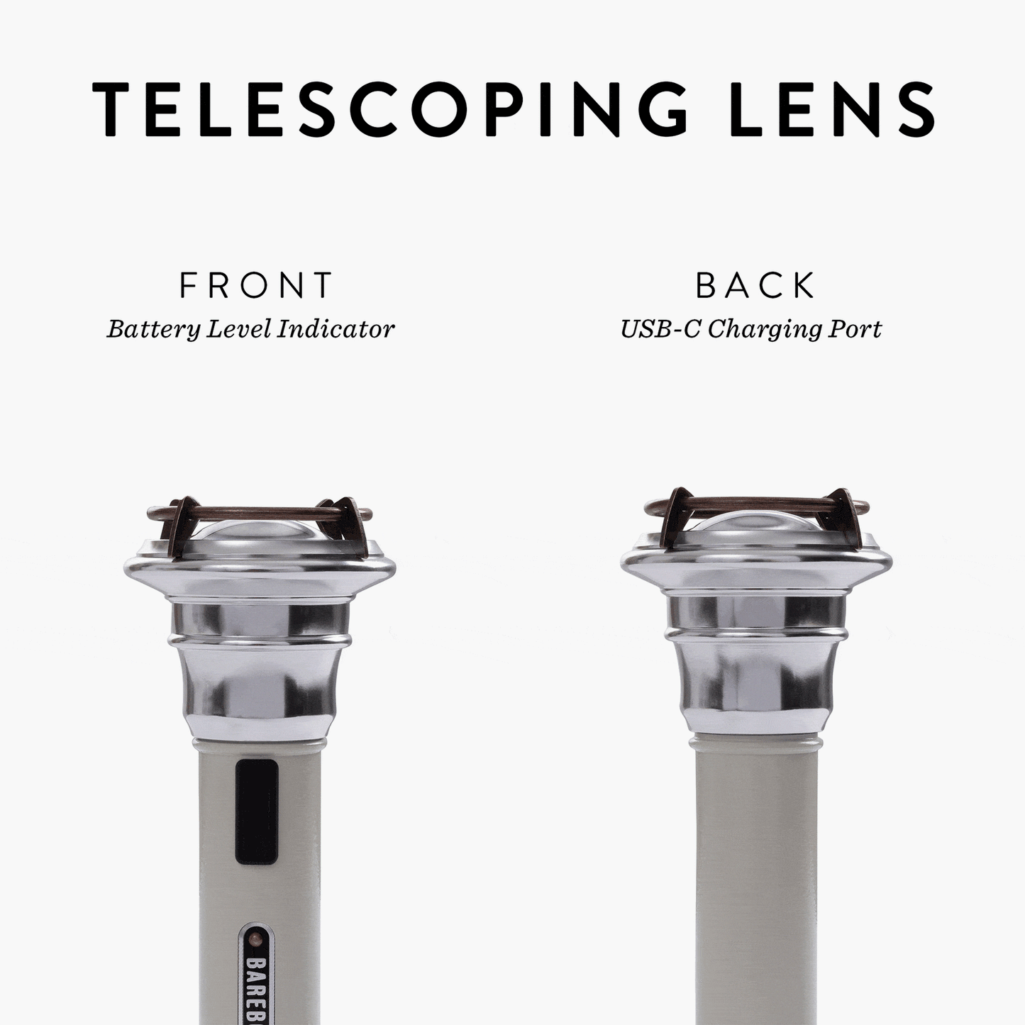 Vintage Flashlight - Vintage White