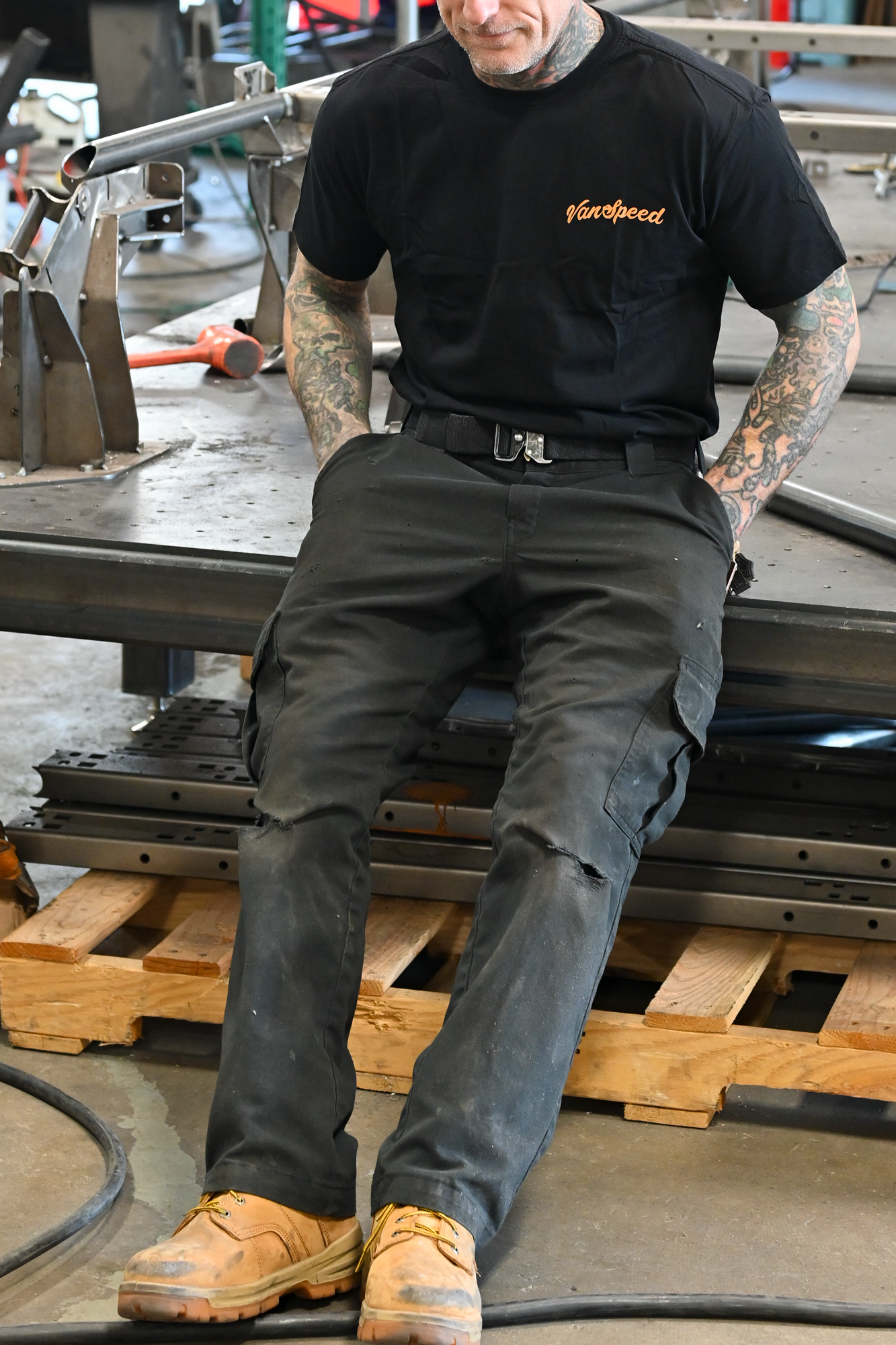 Vanspeed Bear Tee - Black