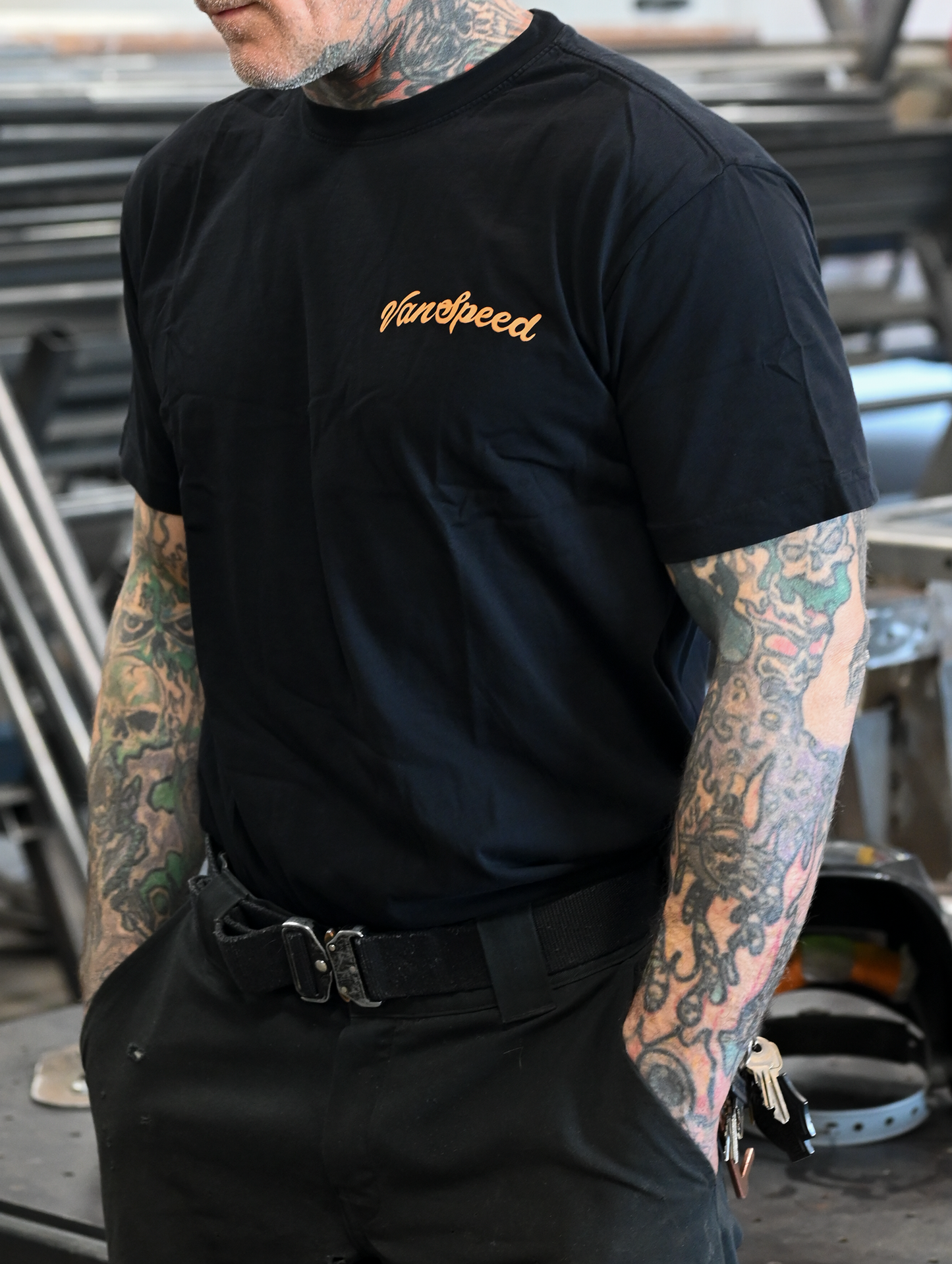 Vanspeed Bear Tee - Black