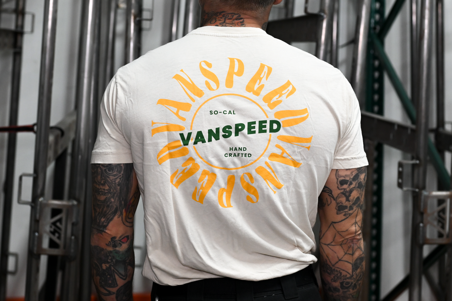 Vanspeed Sunrise Tee - Bone
