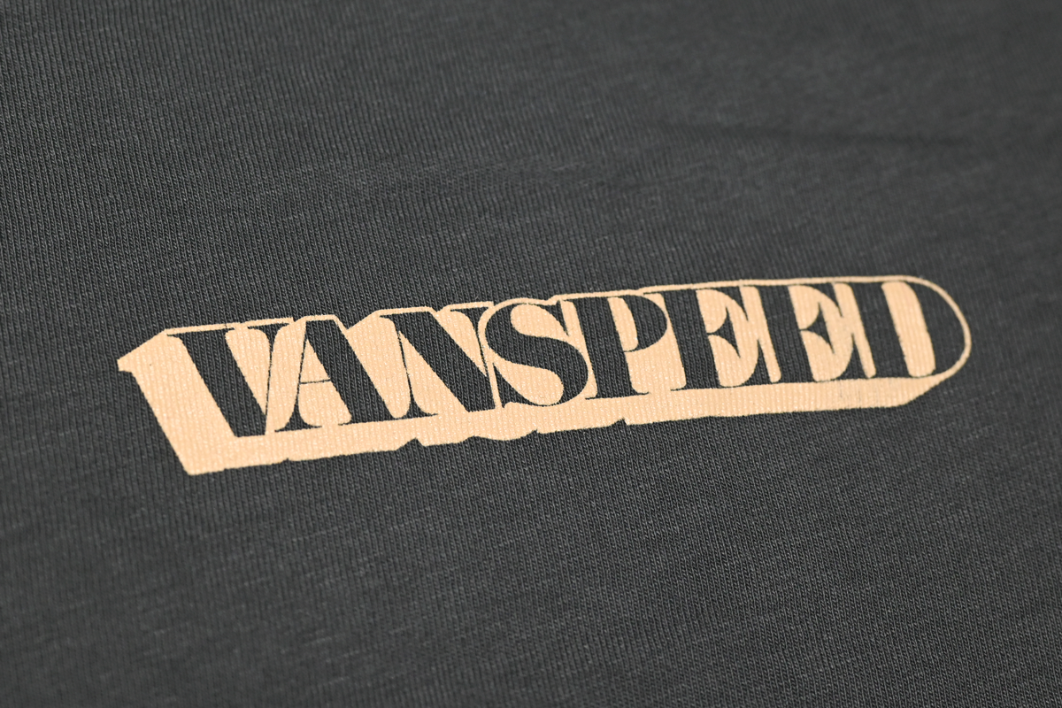 Vanspeed Shop Tee - Washed Black