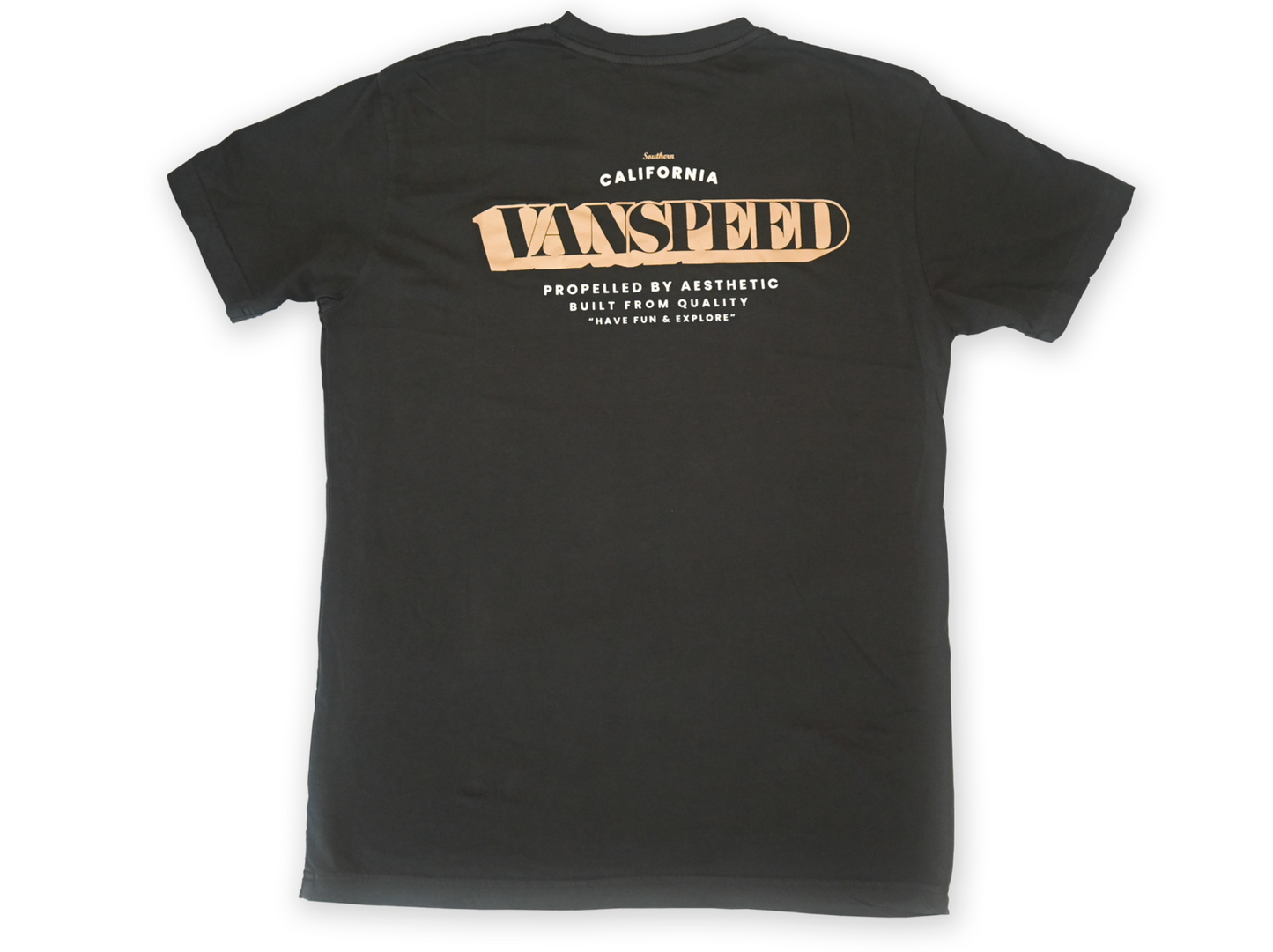 Vanspeed Shop Tee - Washed Black