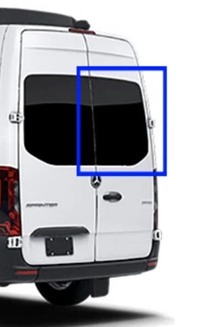 2019+ Sprinter Rear Windows (Pair)