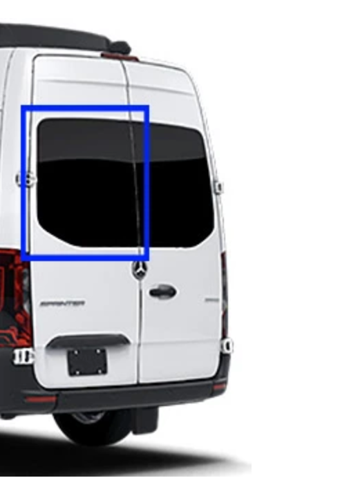 2019+ Sprinter Rear Windows (Pair)