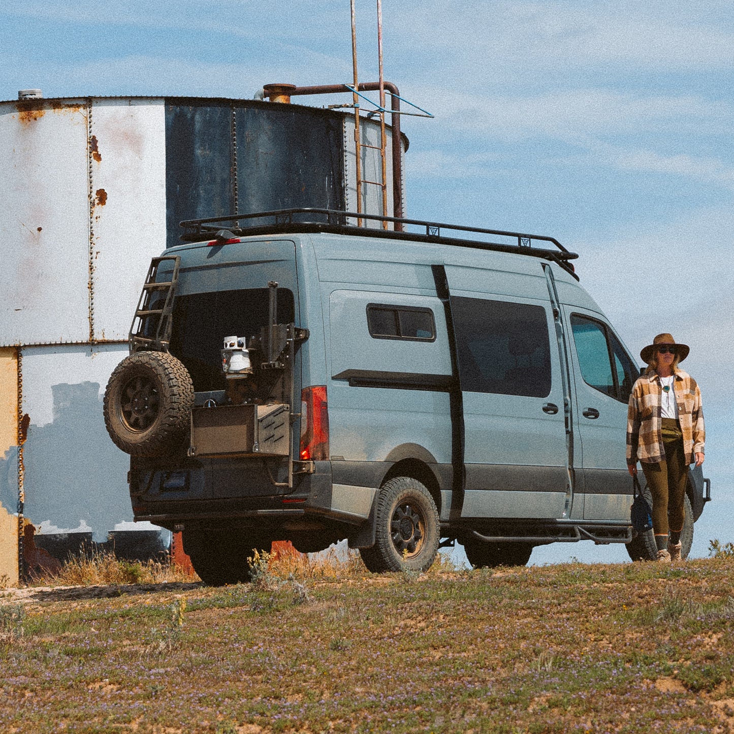 REAR CARRIER + STORAGE BOX + SHOVEL