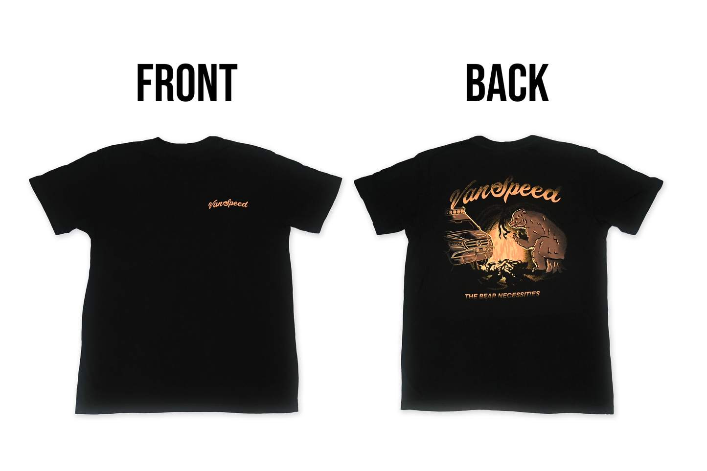 Vanspeed Bear Tee - Black