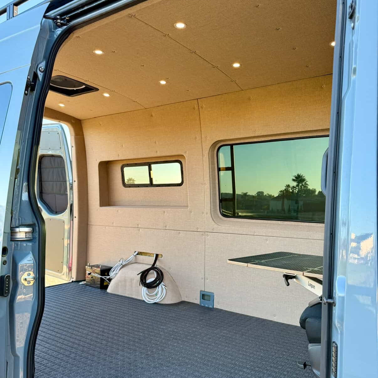 Mercedes Sprinter Rear Half-Slider Window Trim Ring