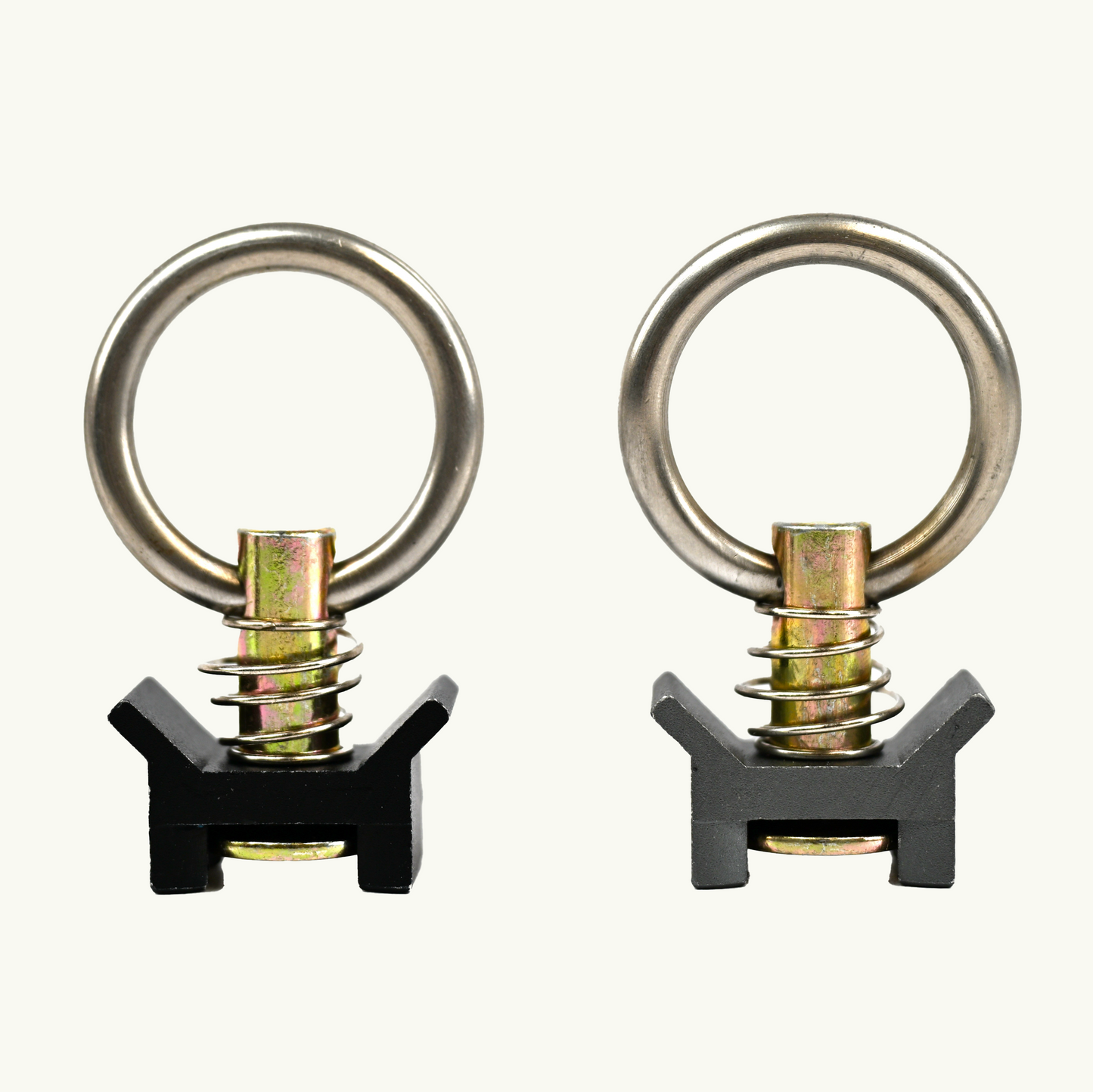 Venture L-Track Adjustable Single Stud with Stainless Steel Ring (4 Pack)