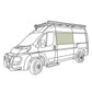 Ram Promaster Stealth Crew Window Cover