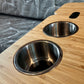 The Elite Bamboo Table 3/4" Thick For Camper Vans and RVs