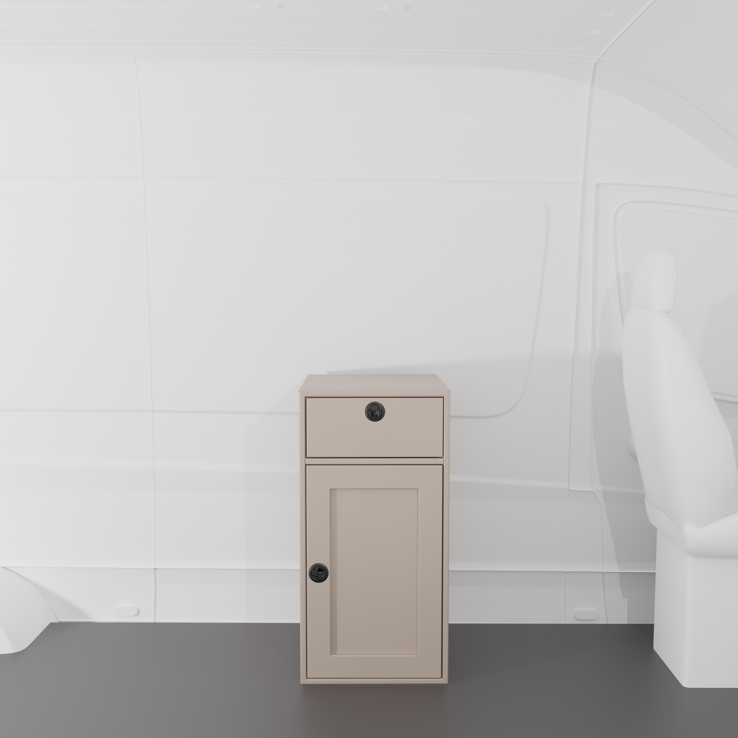 18" Base One Door and One Drawer