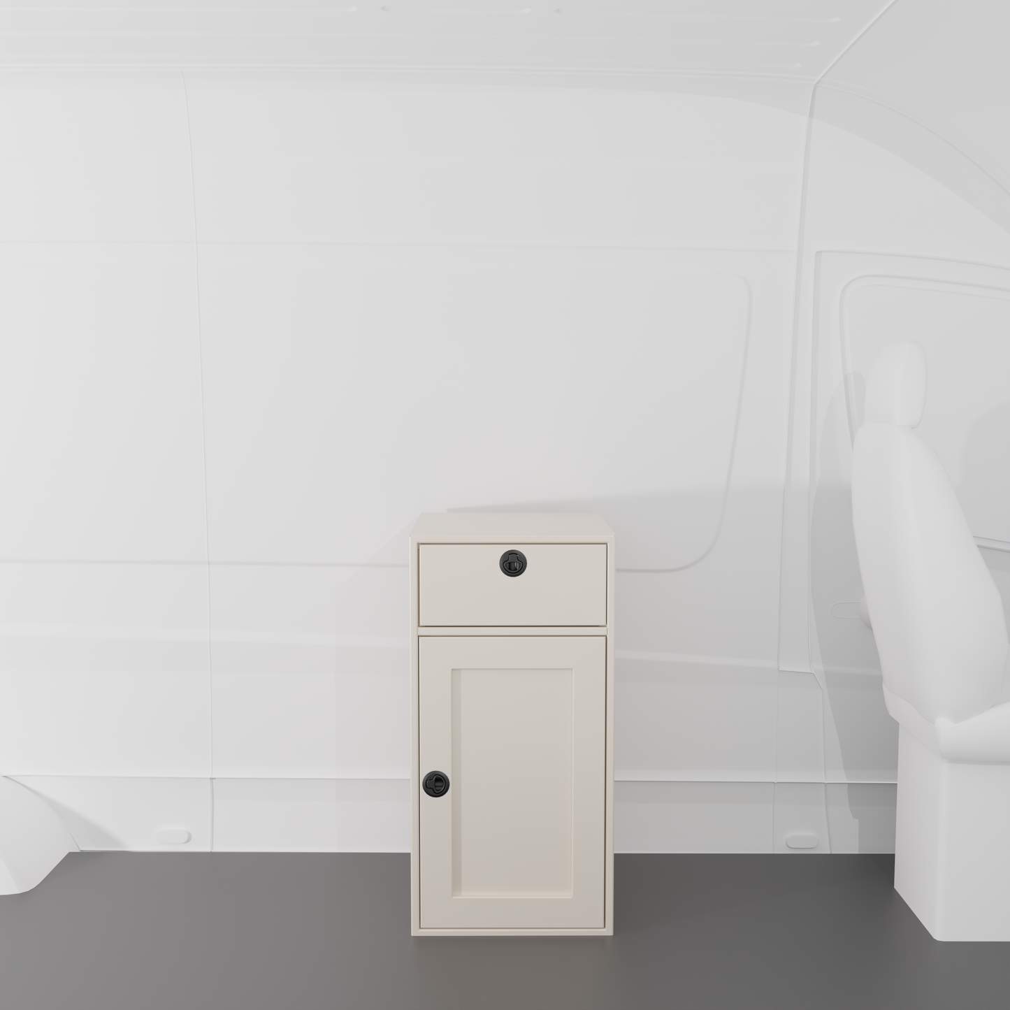 18" Base One Door and One Drawer