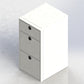 18" Three Drawer Base Cabinet