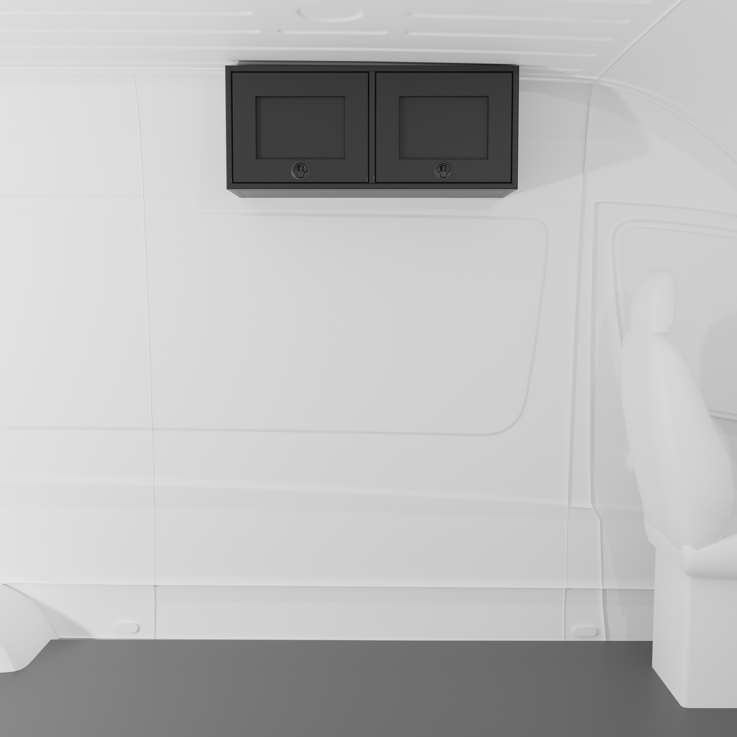 36" Upper Cabinet (Angled) - 36" x 13" x 15"