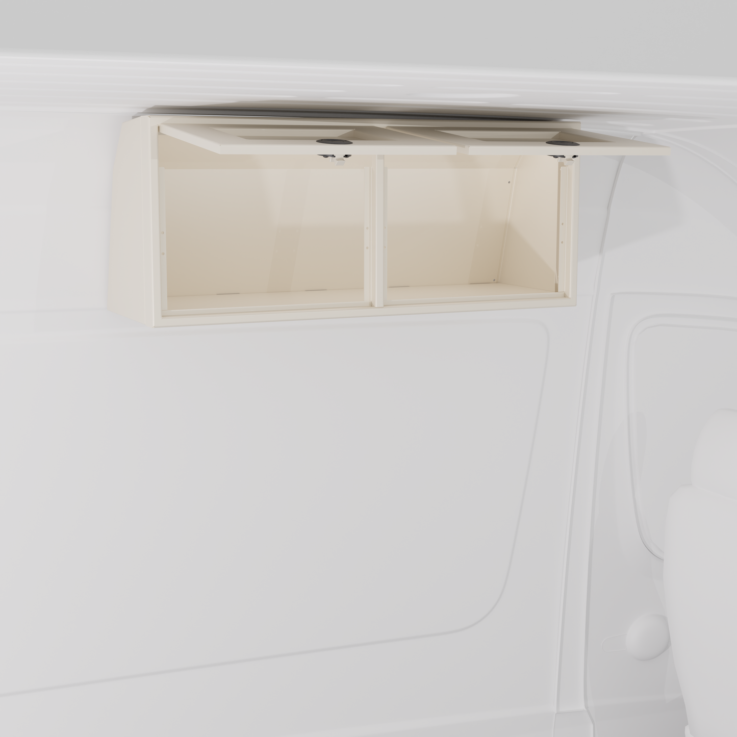 36" Upper Cabinet (Angled) - 36" x 13" x 15"
