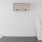 36" Upper Cabinet (Angled) - 36" x 13" x 15"