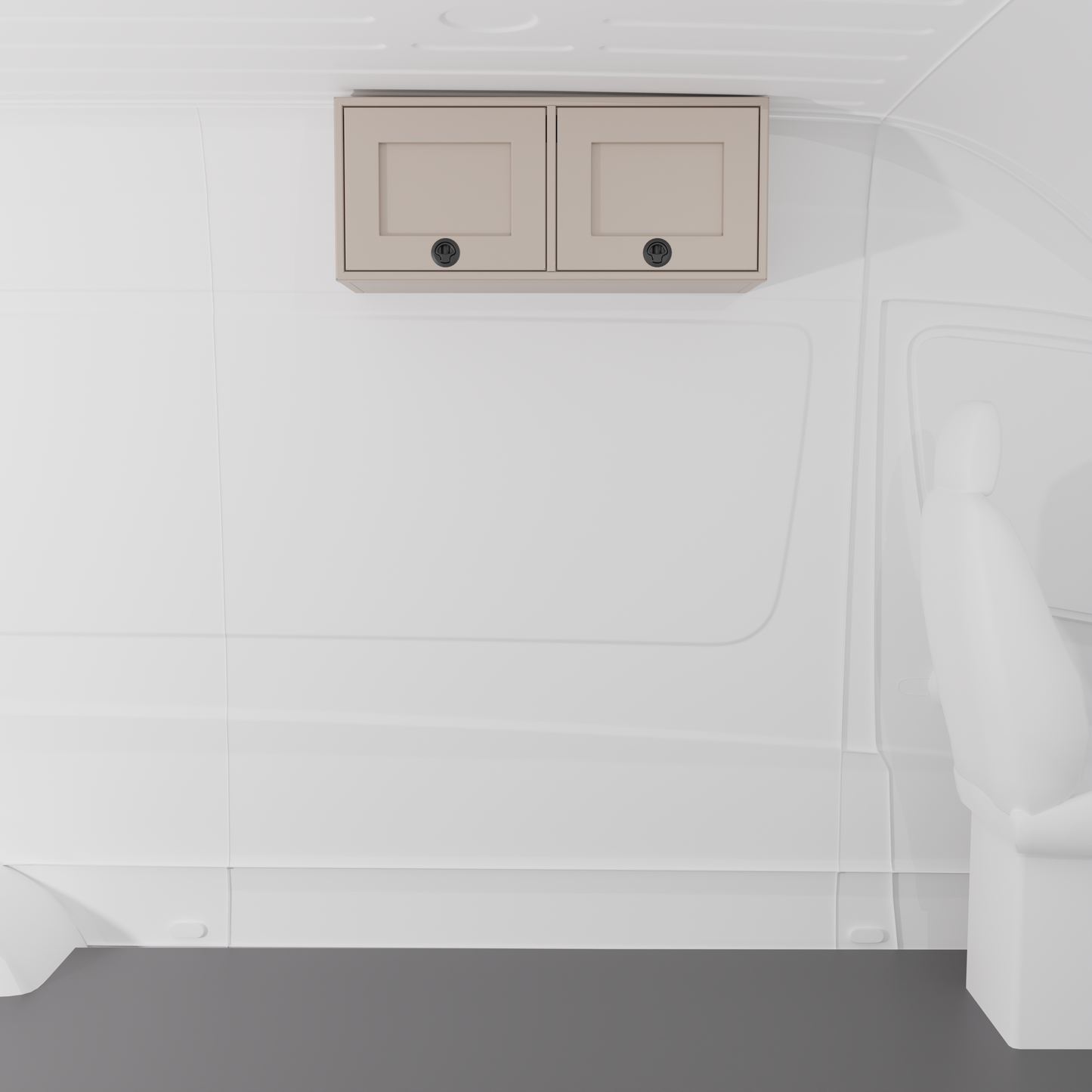 36" Upper Cabinet (Angled) - 36" x 13" x 15"