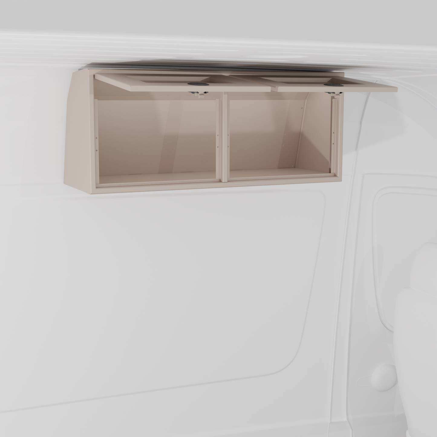 36" Upper Cabinet (Angled) - 36" x 13" x 15"