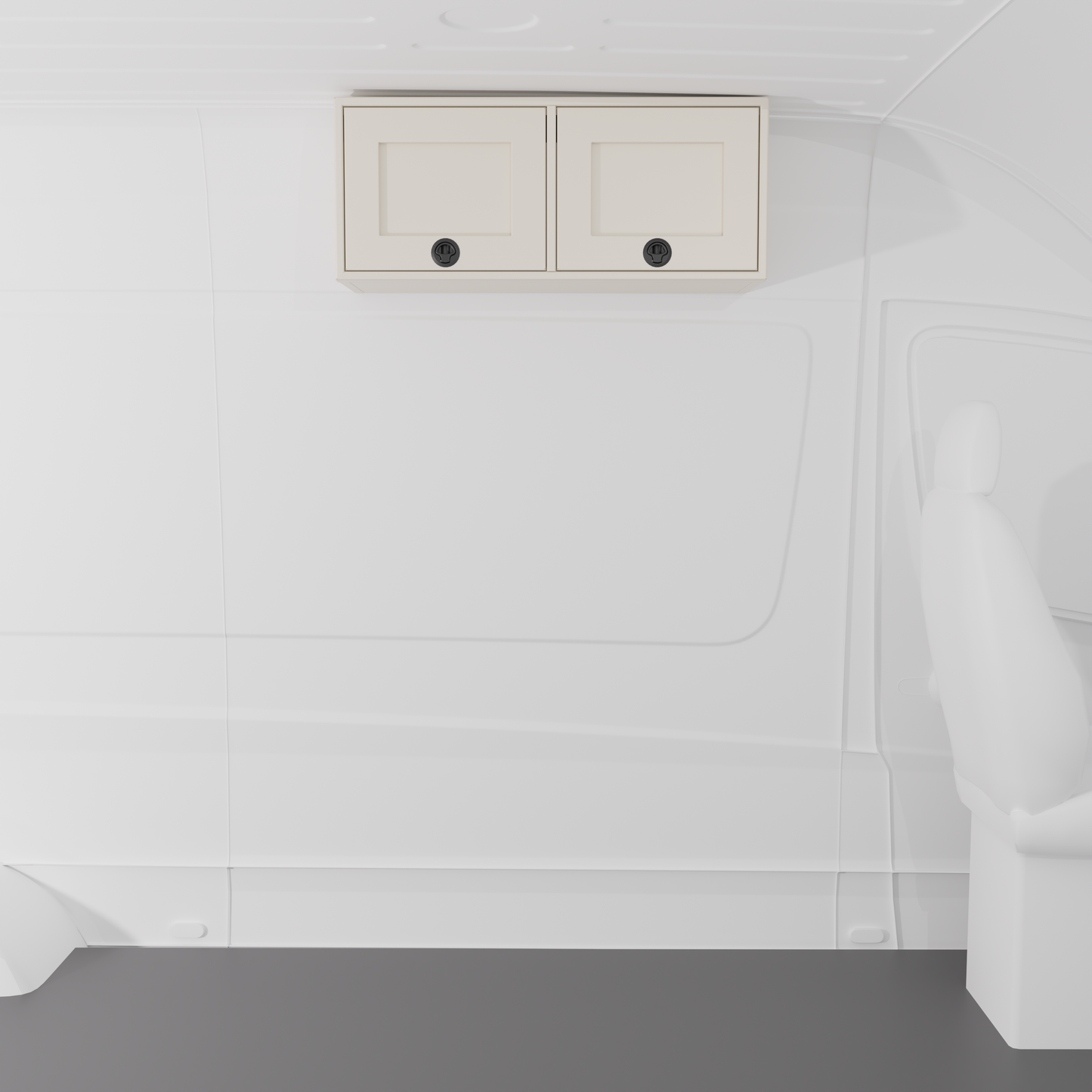36" Upper Cabinet (Angled) - 36" x 13" x 15"
